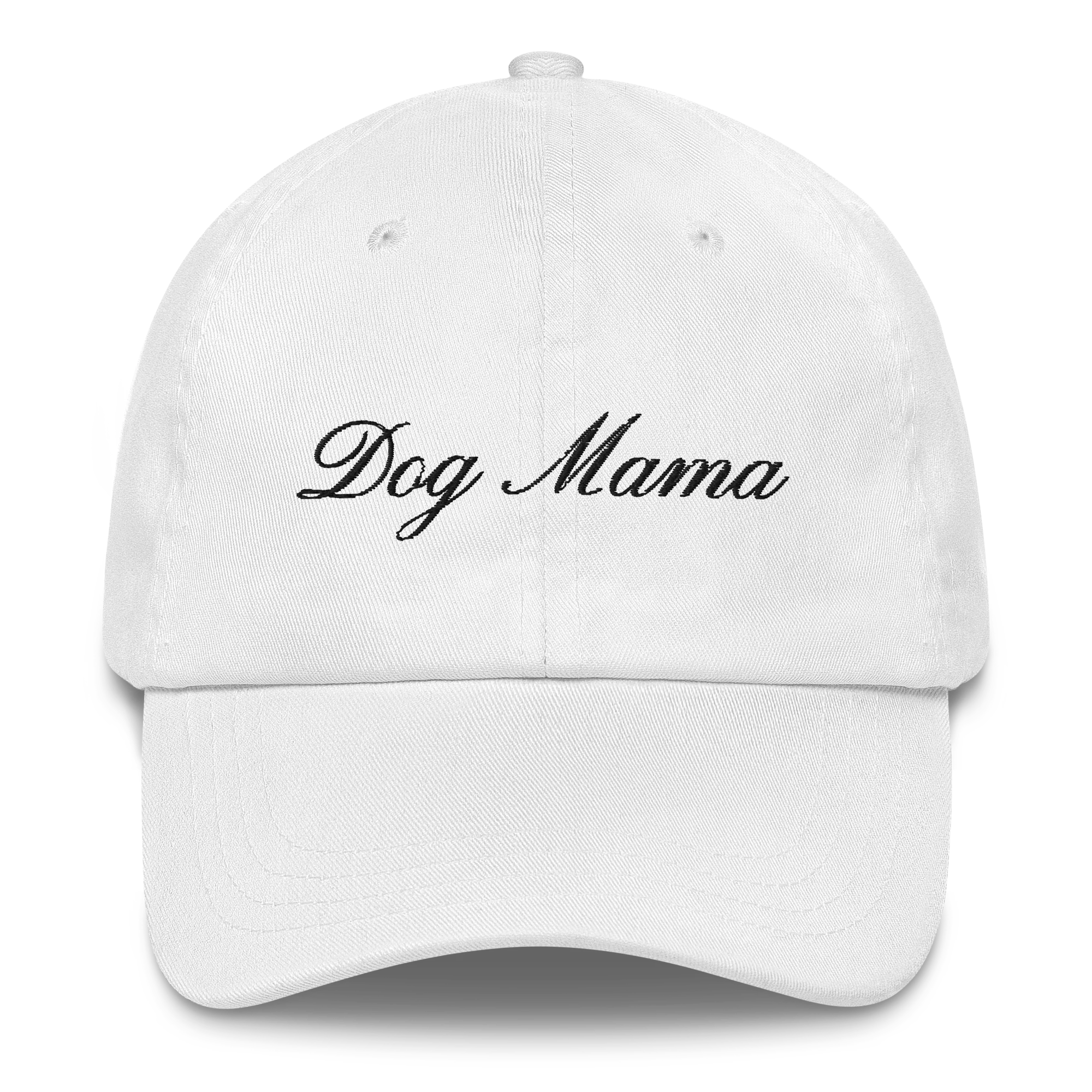 Dog Mama Cursive Embroidered Cap - Image 6