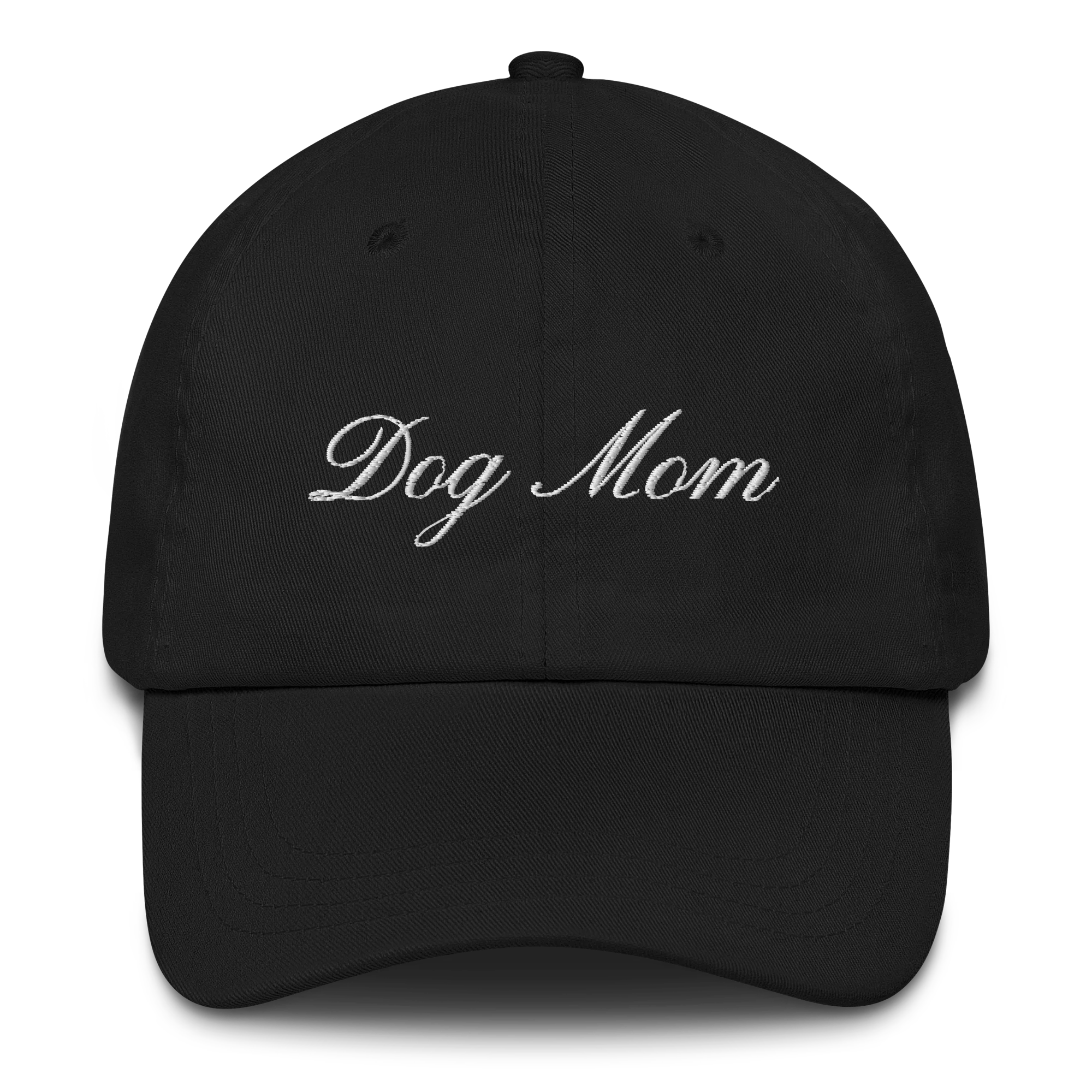 Dog Mom Cursive Embroidered Cap - Image 4