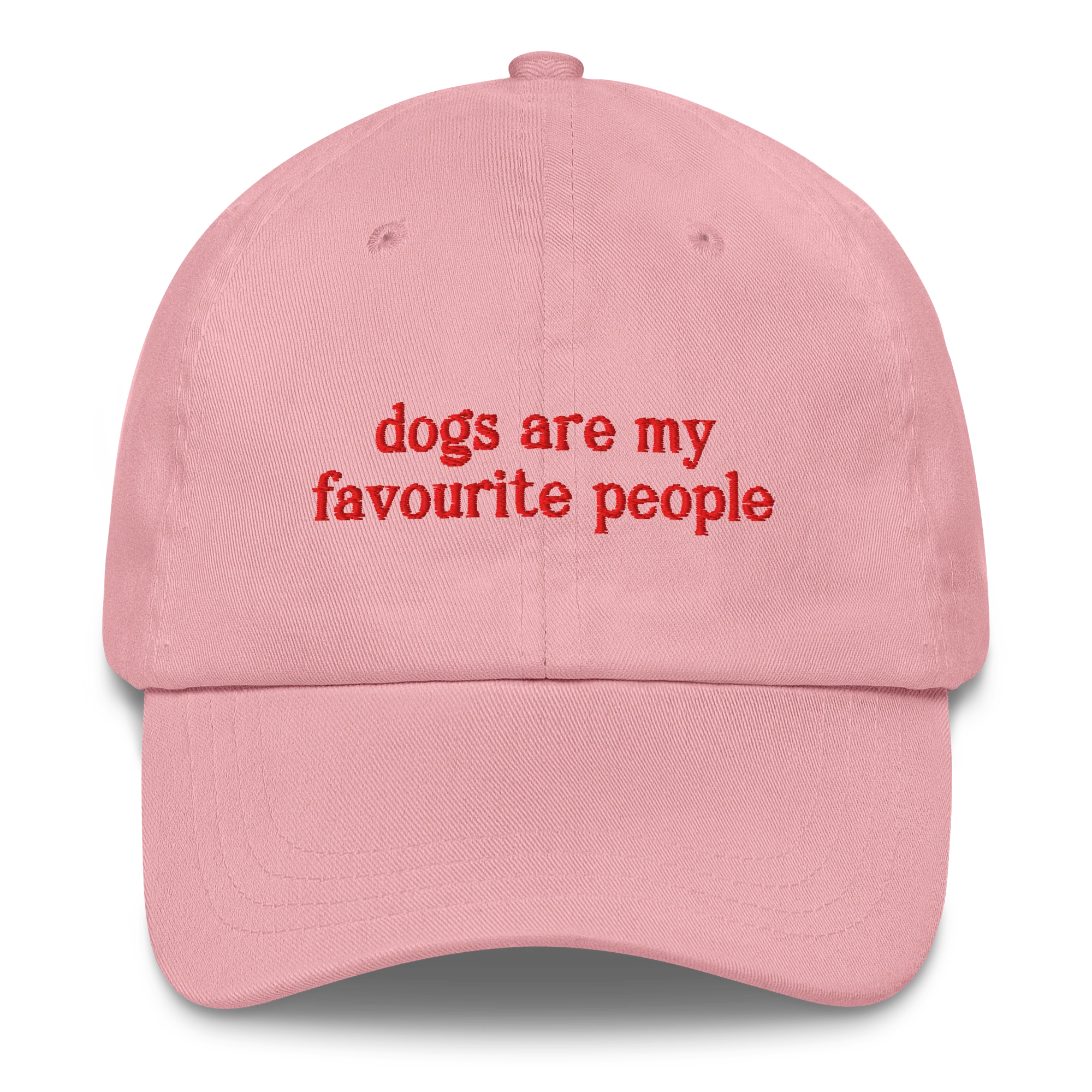 Dogs Are My Favourite People Embroidered Cap - Image 3
