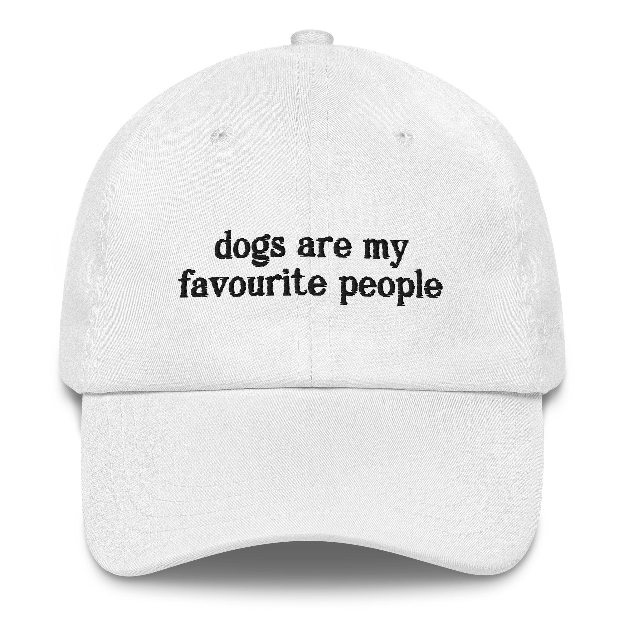 Dogs Are My Favourite People Embroidered Cap - Image 7