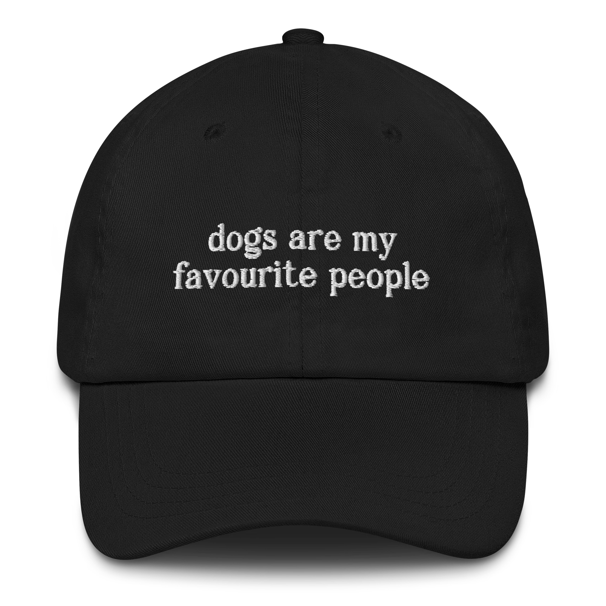 Dogs Are My Favourite People Embroidered Cap - Image 8