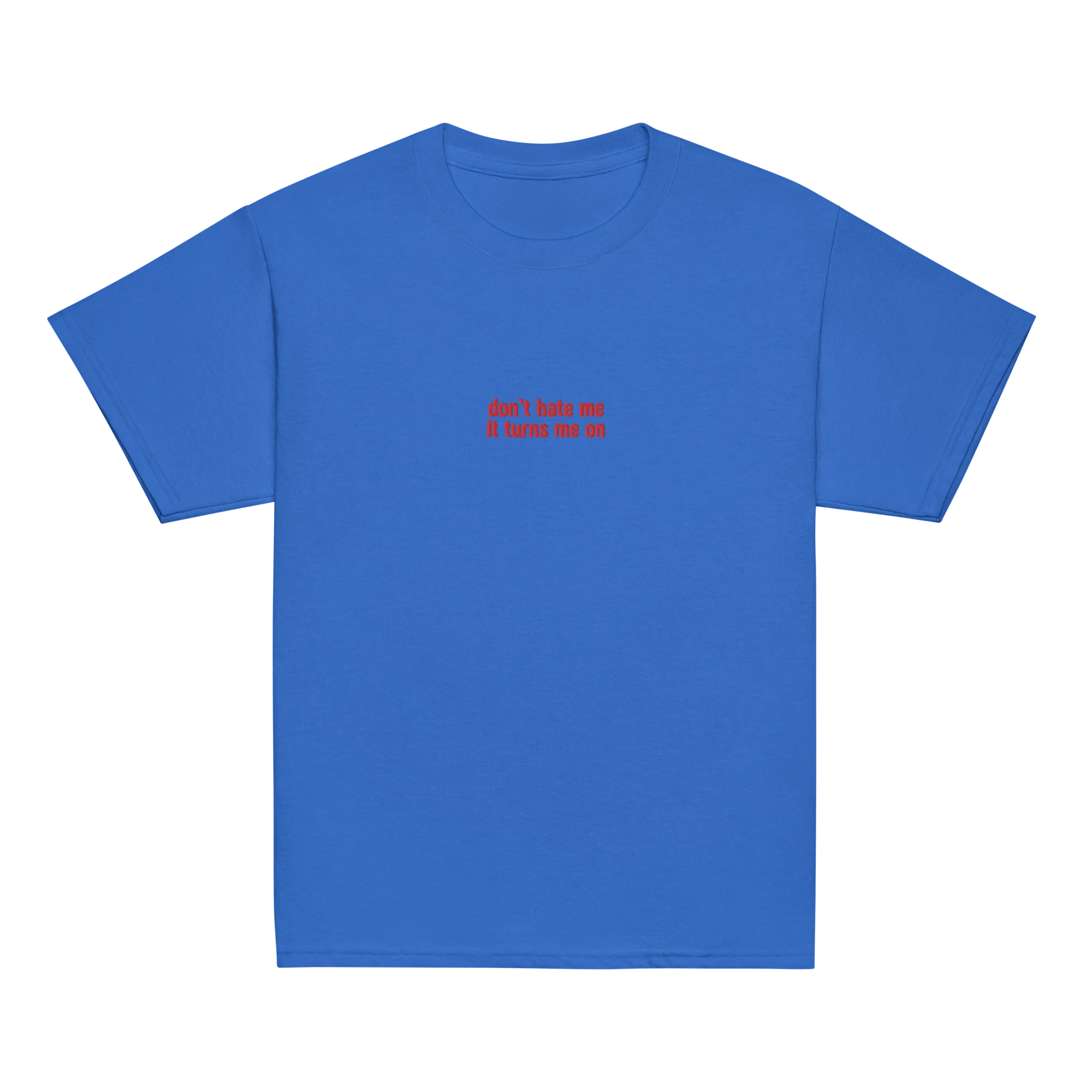 Don’t Hate Me It Turns Me On Embroidered Baby Tee - Image 10