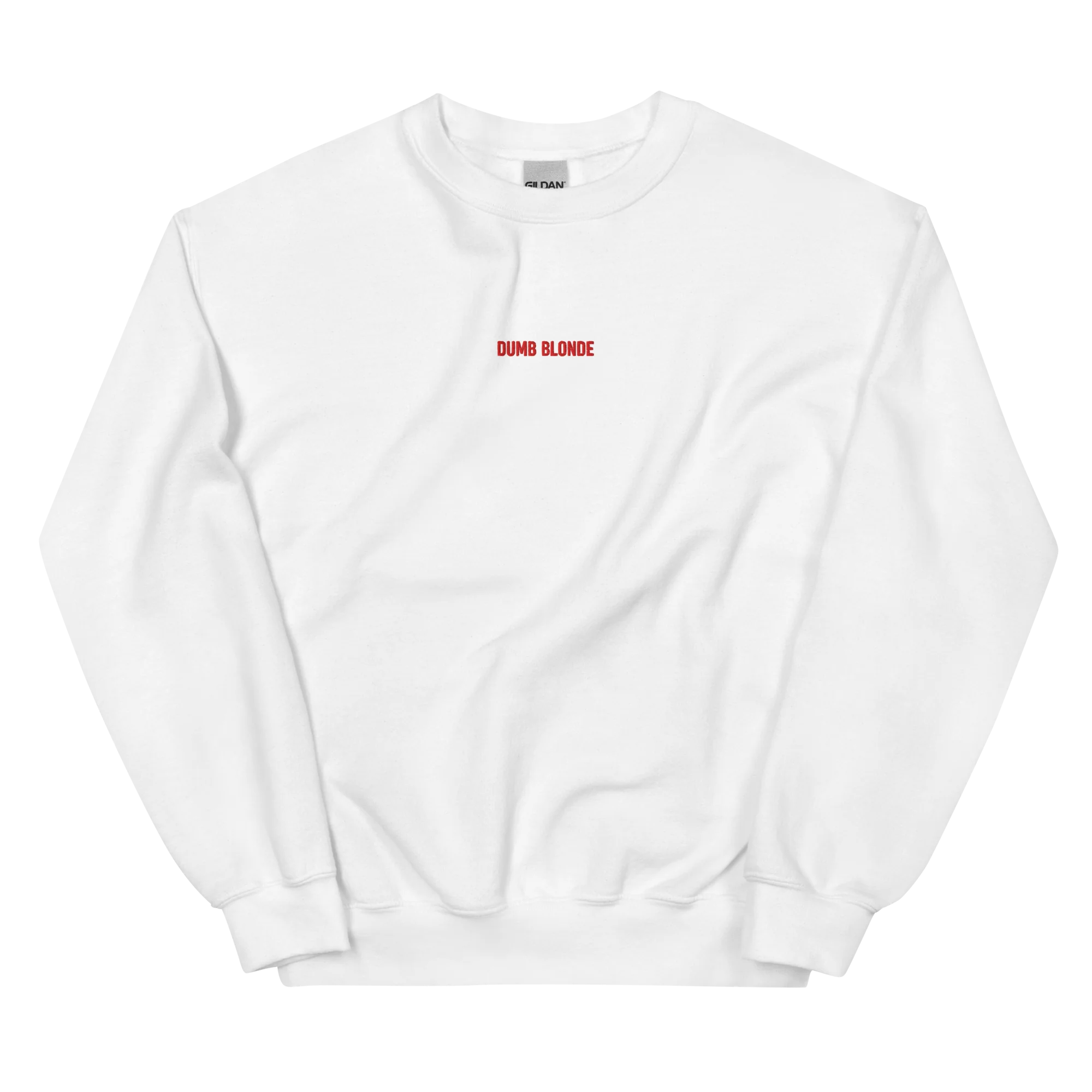 Dumb Blonde Embroidered Sweatshirt - Image 3