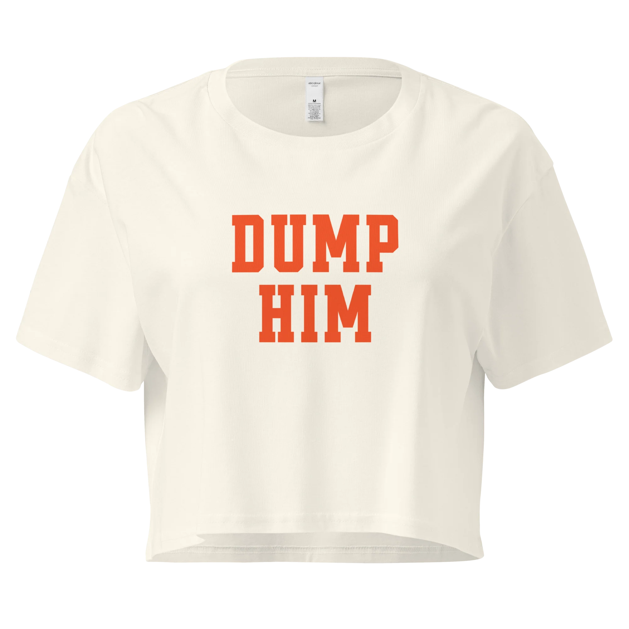Dump Him Crop Tee