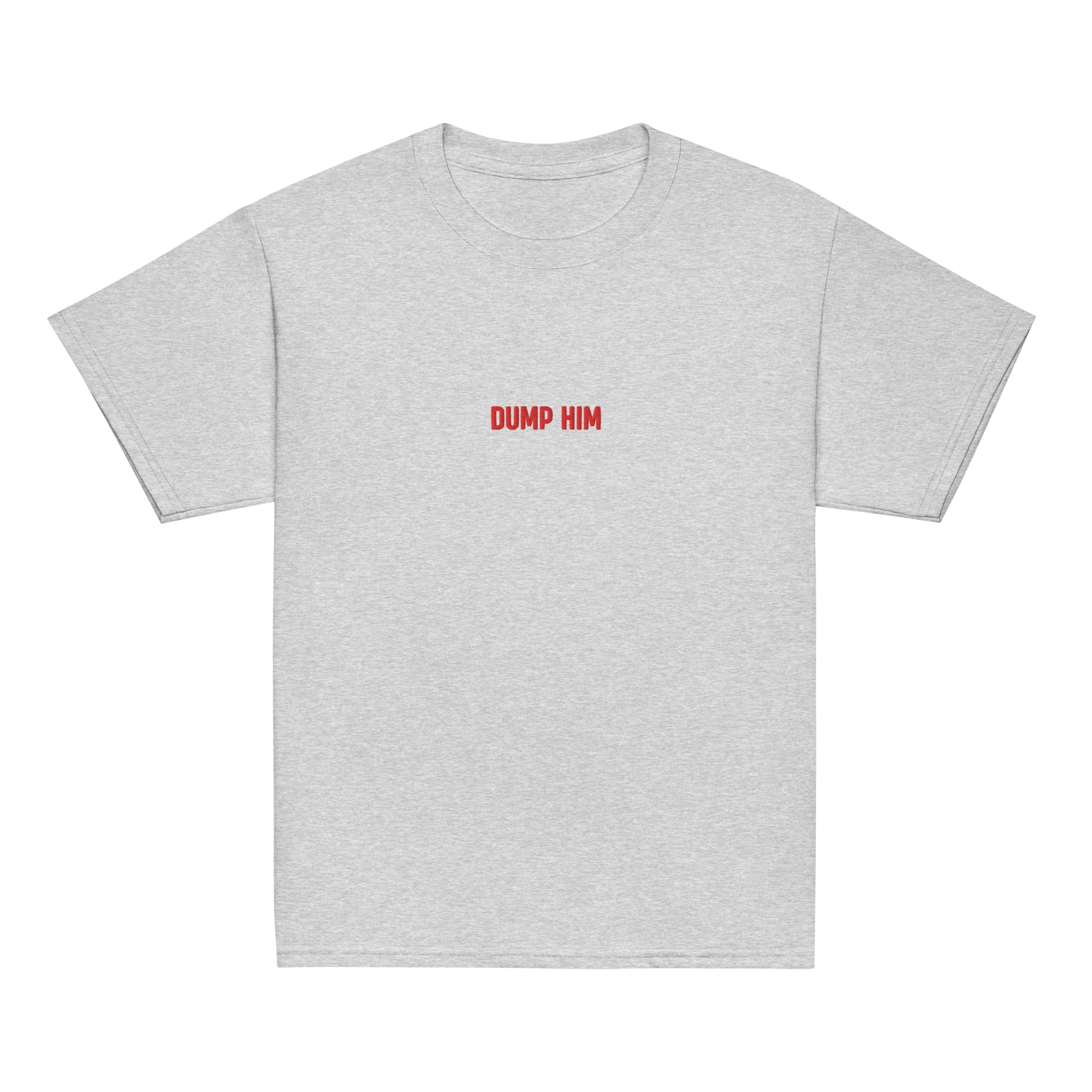 Dump Him Embroidered Baby Tee - Image 6