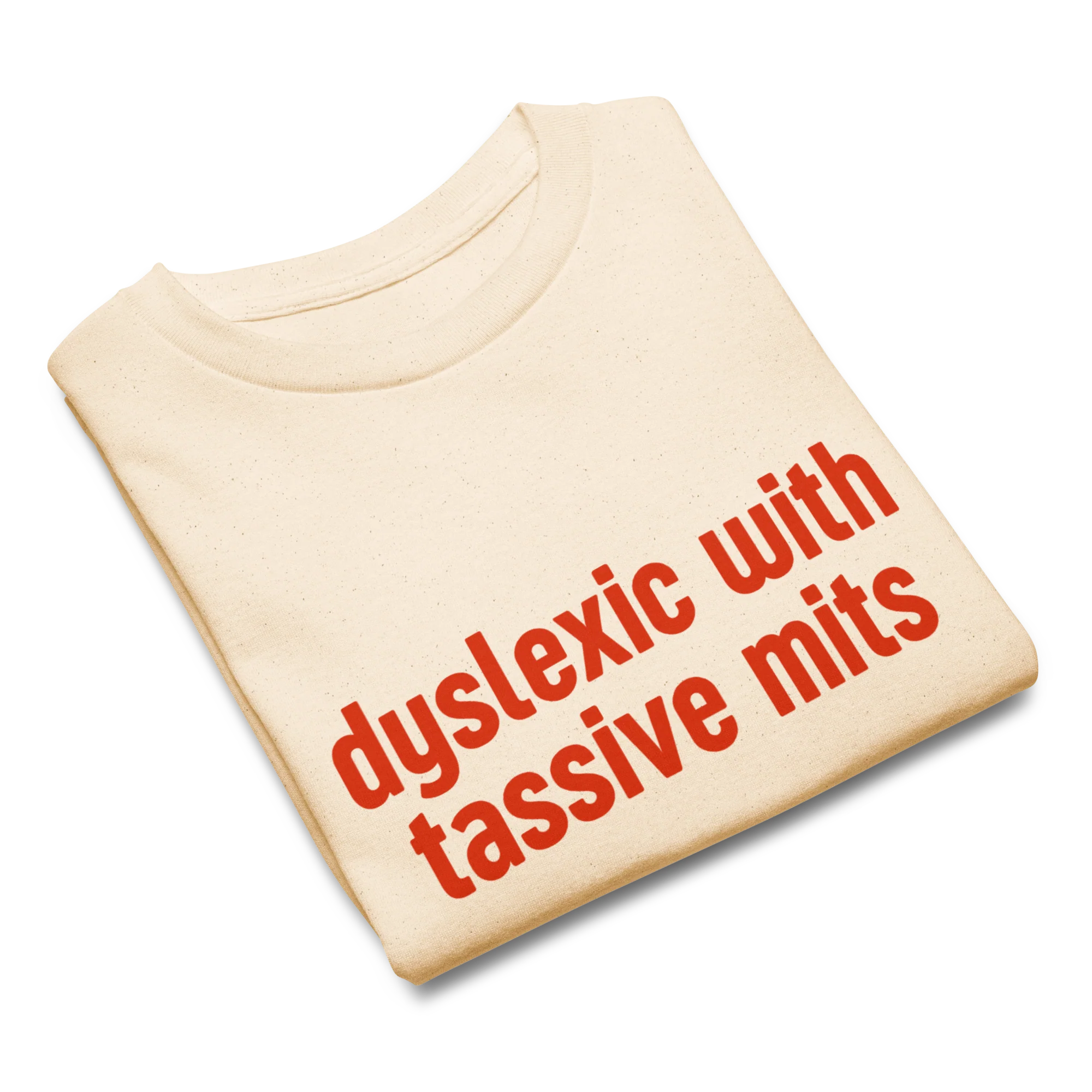 Dyslexic with Tassive Mits Baby Tee - Image 4