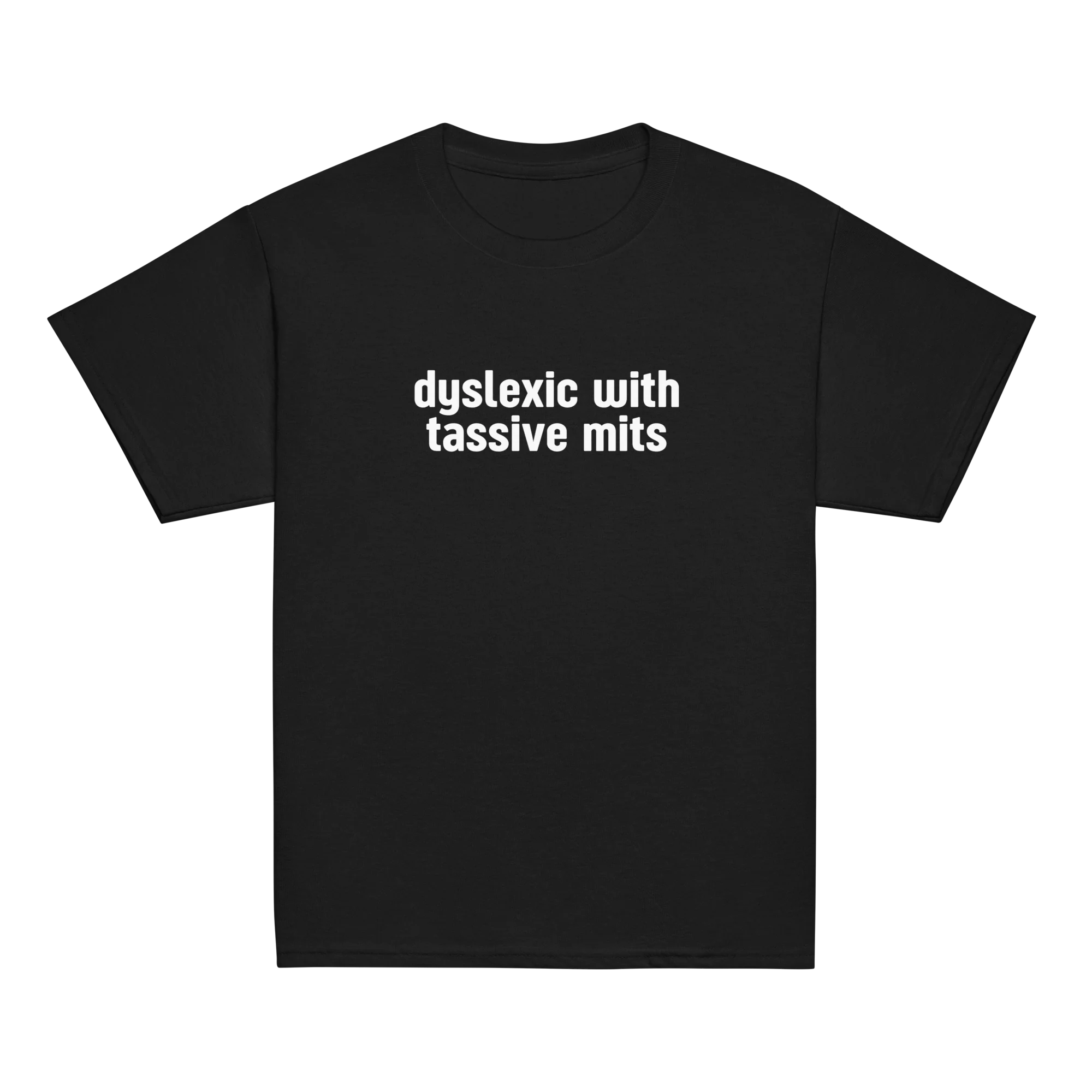 Dyslexic with Tassive Mits Baby Tee - Image 8