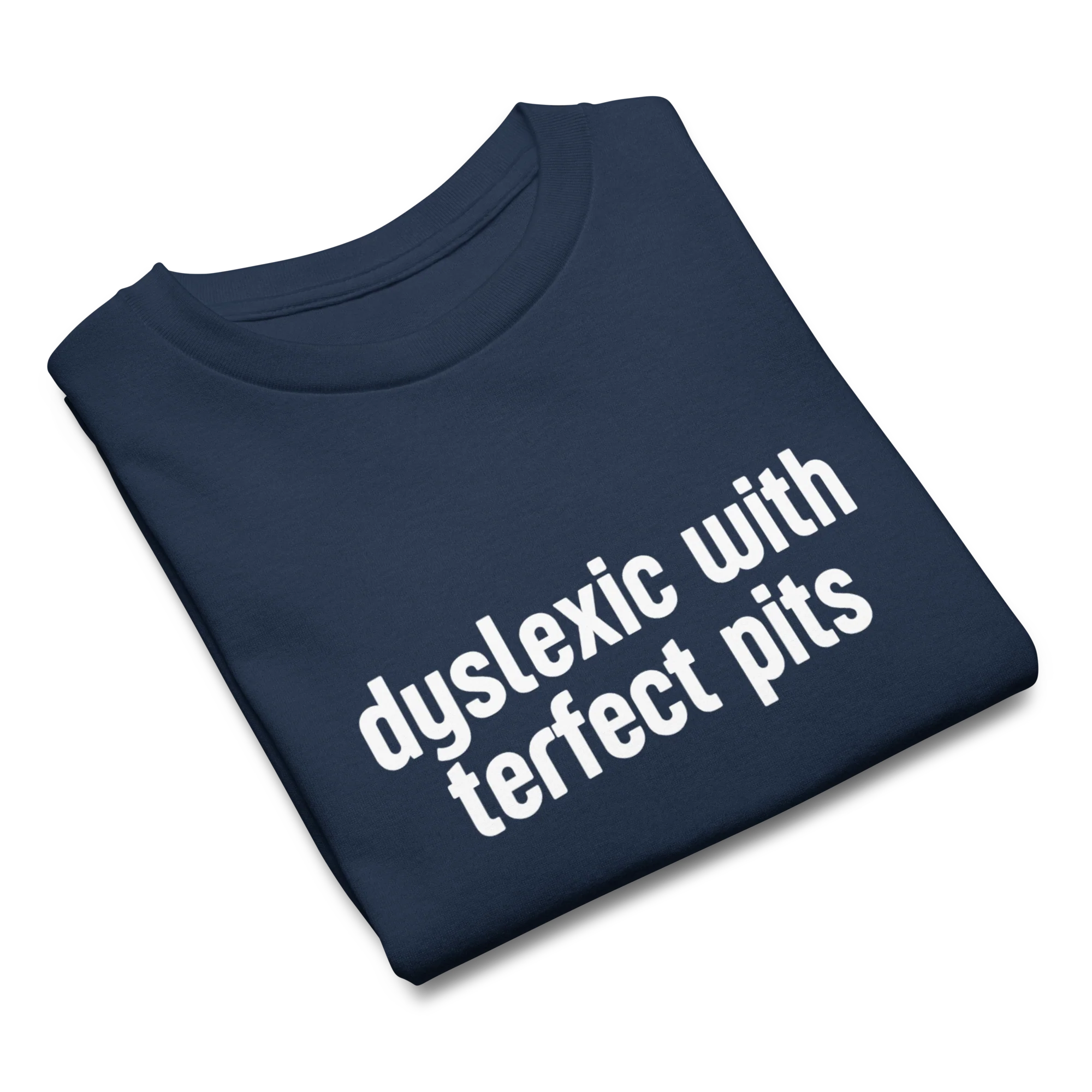 Dyslexic With Terfect Pits Baby Tee - Image 8