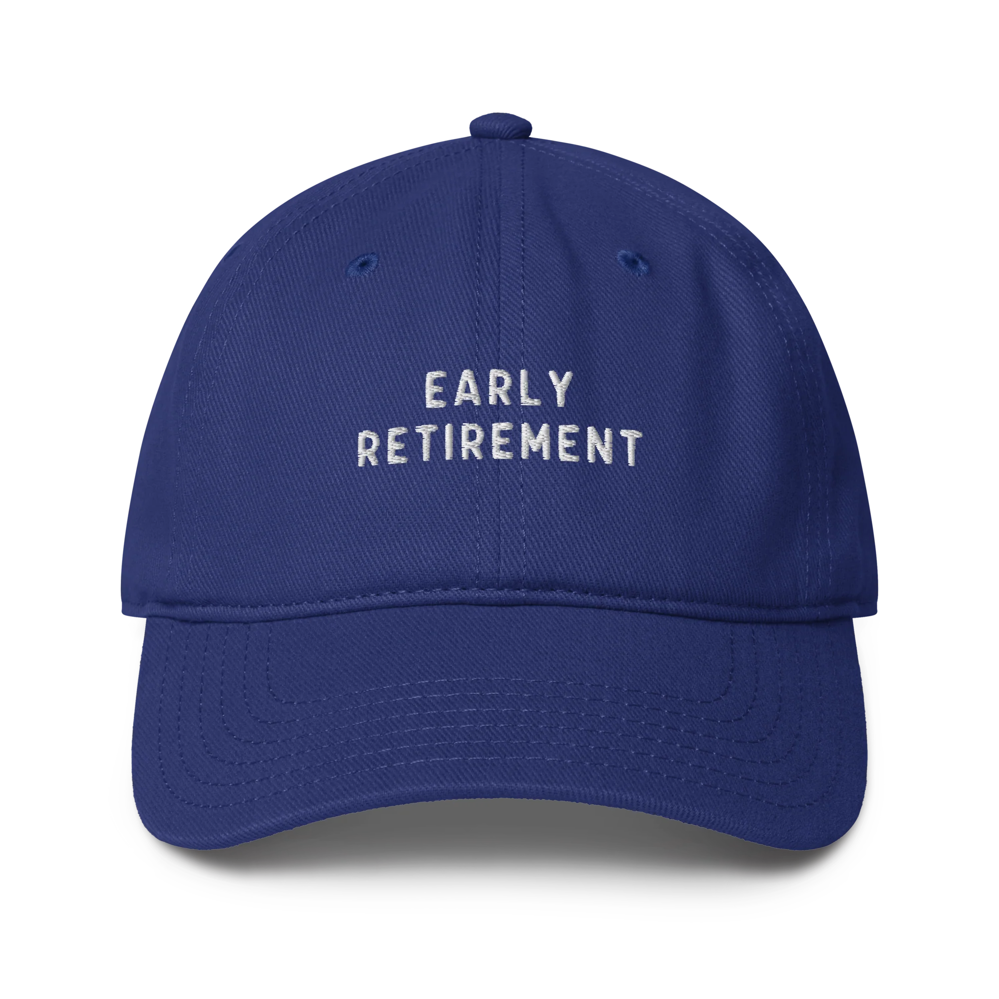 Early Retirement Embroidered Baseball Cap - Image 2