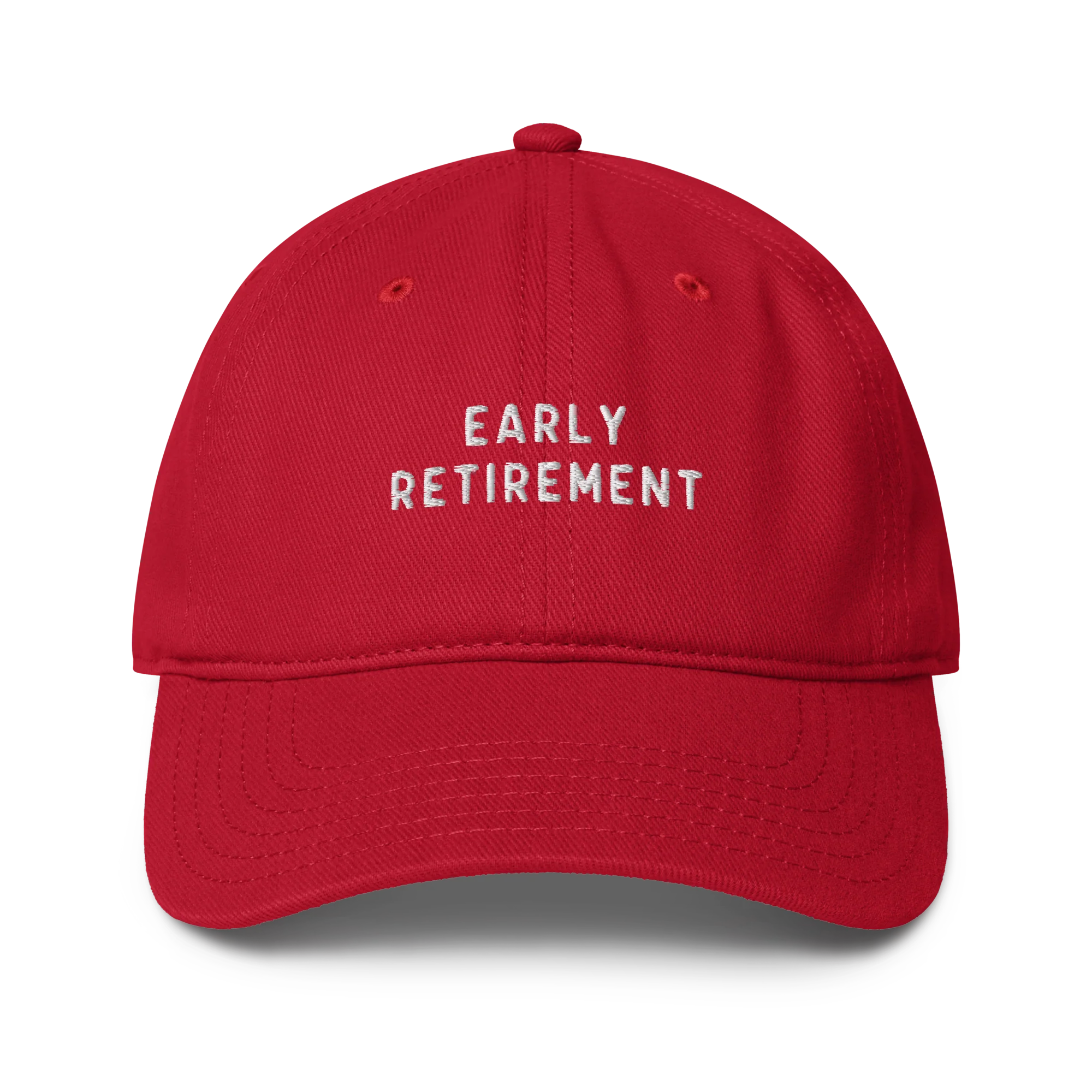 Early Retirement Embroidered Baseball Cap - Image 4