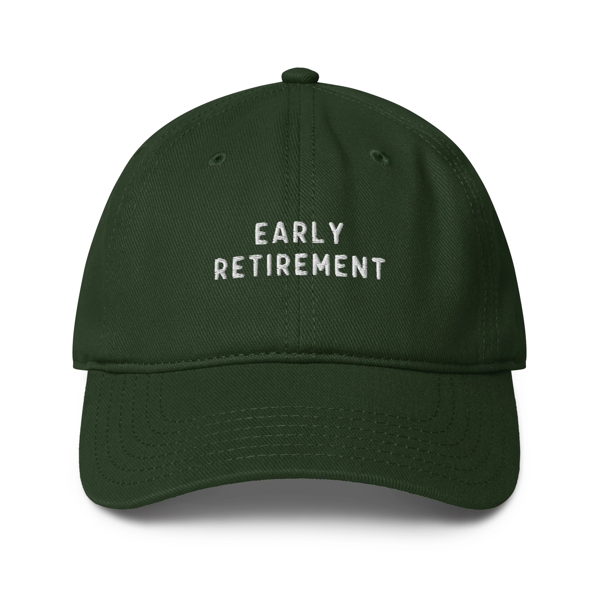 Early Retirement Embroidered Baseball Cap - Image 5