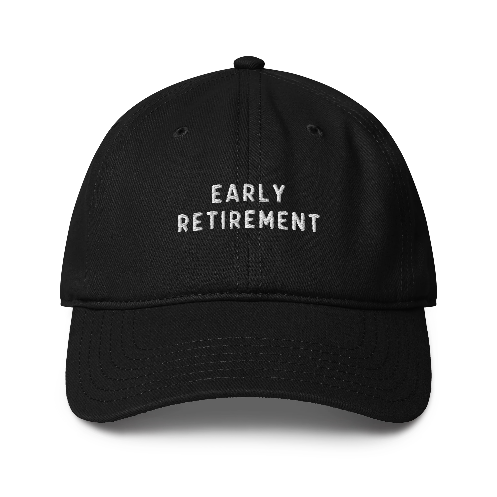 Early Retirement Embroidered Baseball Cap - Image 9