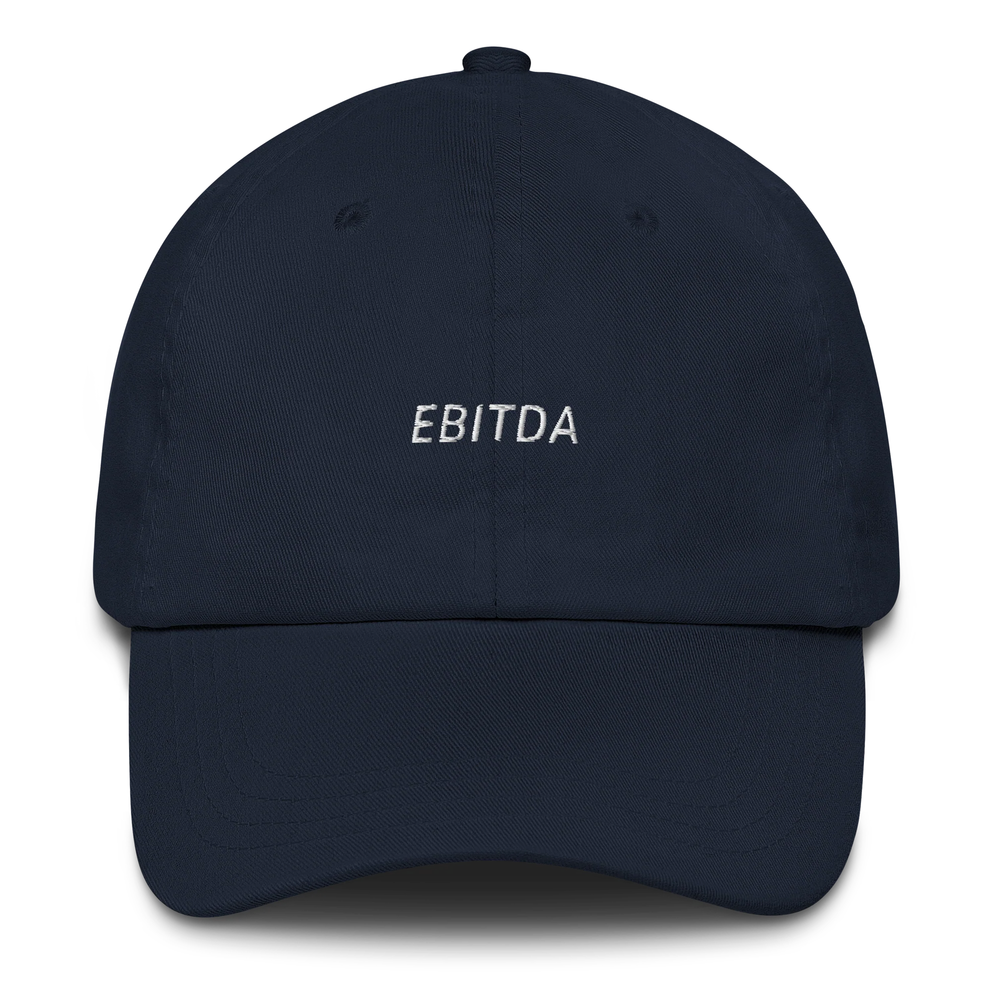 EBITDA Funny Finance Embroidered Cap