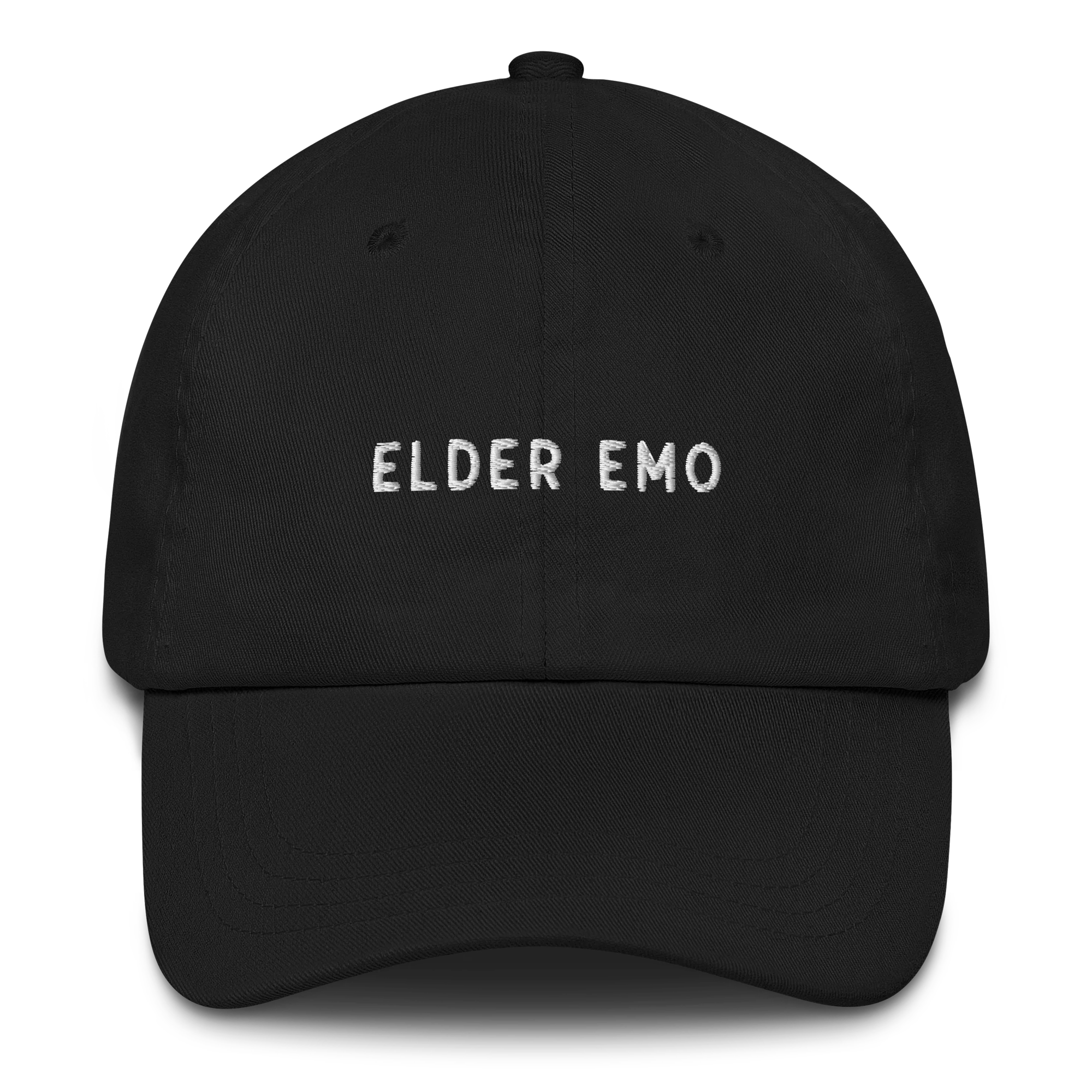 Elder Emo Embroidered Cap