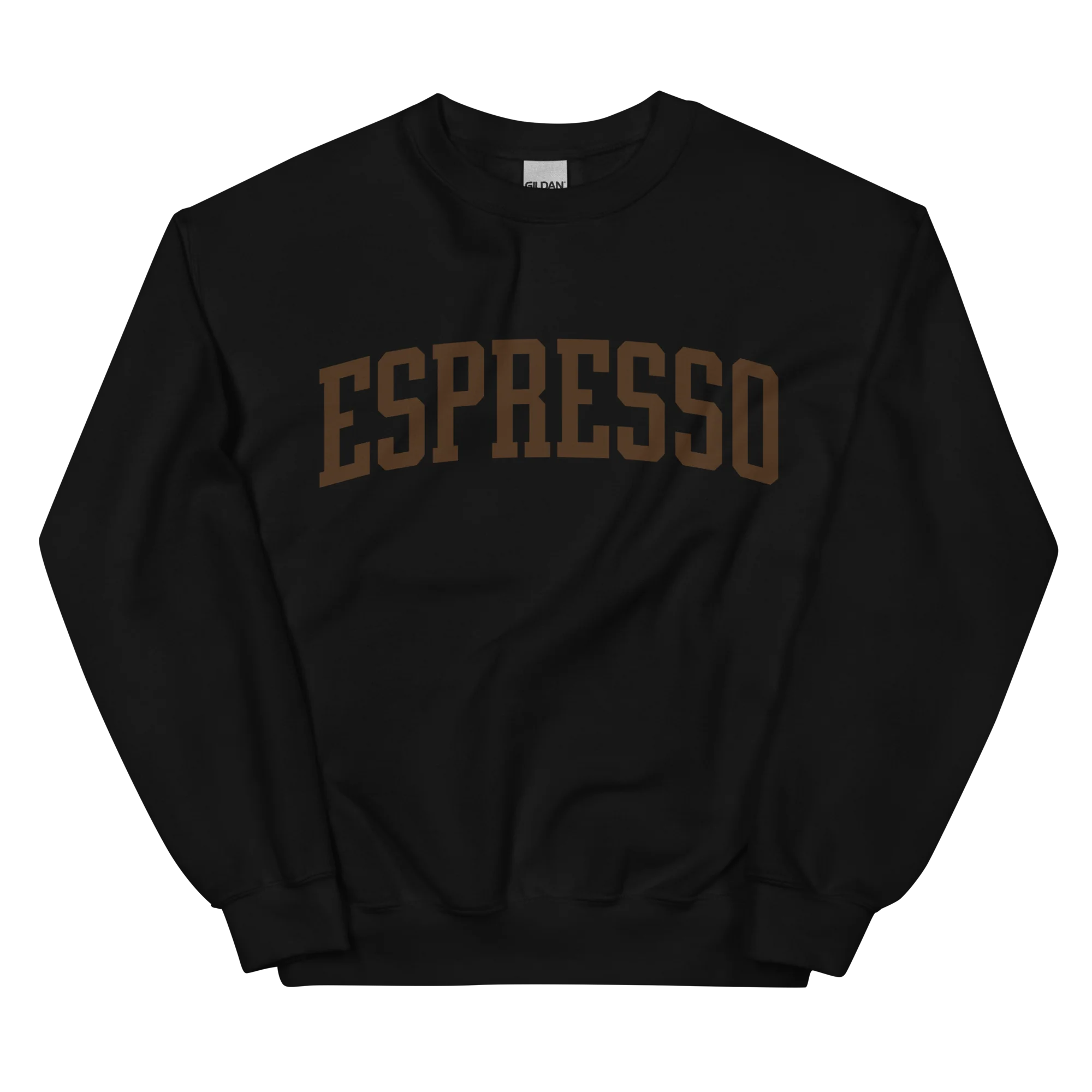 Espresso Coffee Varsity Sweatshirt - Image 9