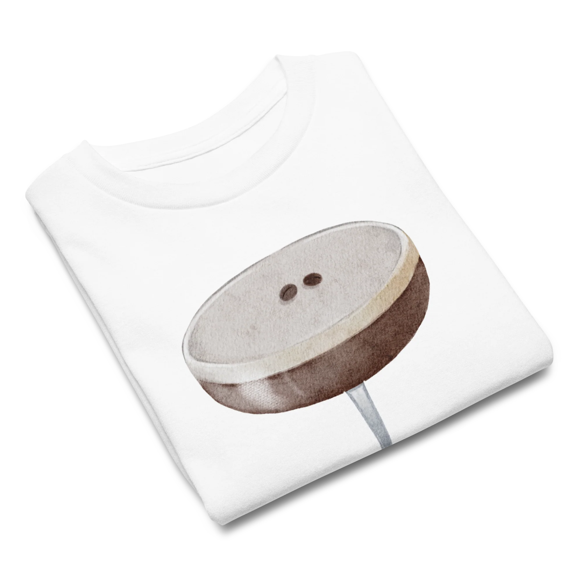 Espresso Martini Watercolor Baby Tee - Image 4