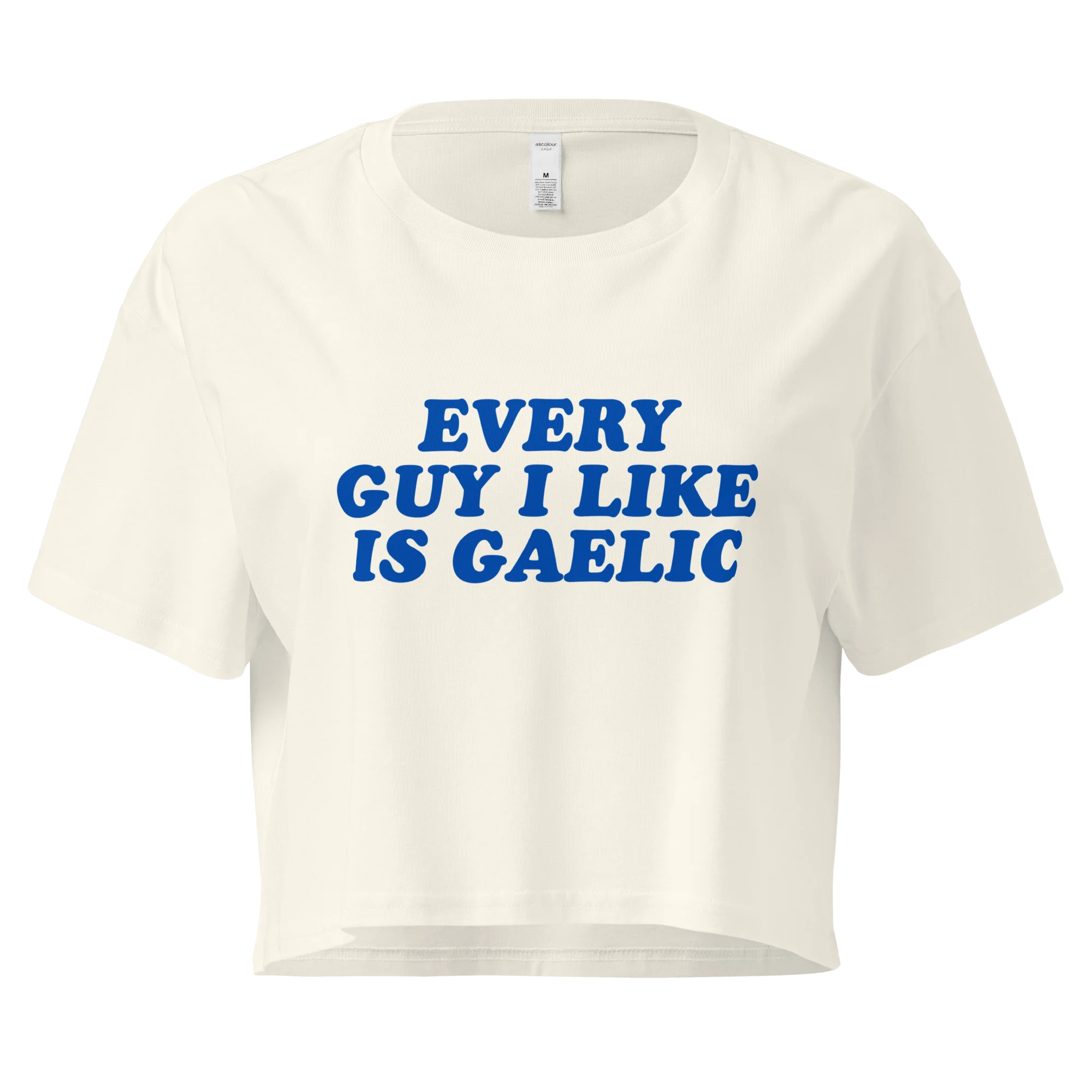 Every Guy I Like Is Gaelic Crop Tee - Image 3