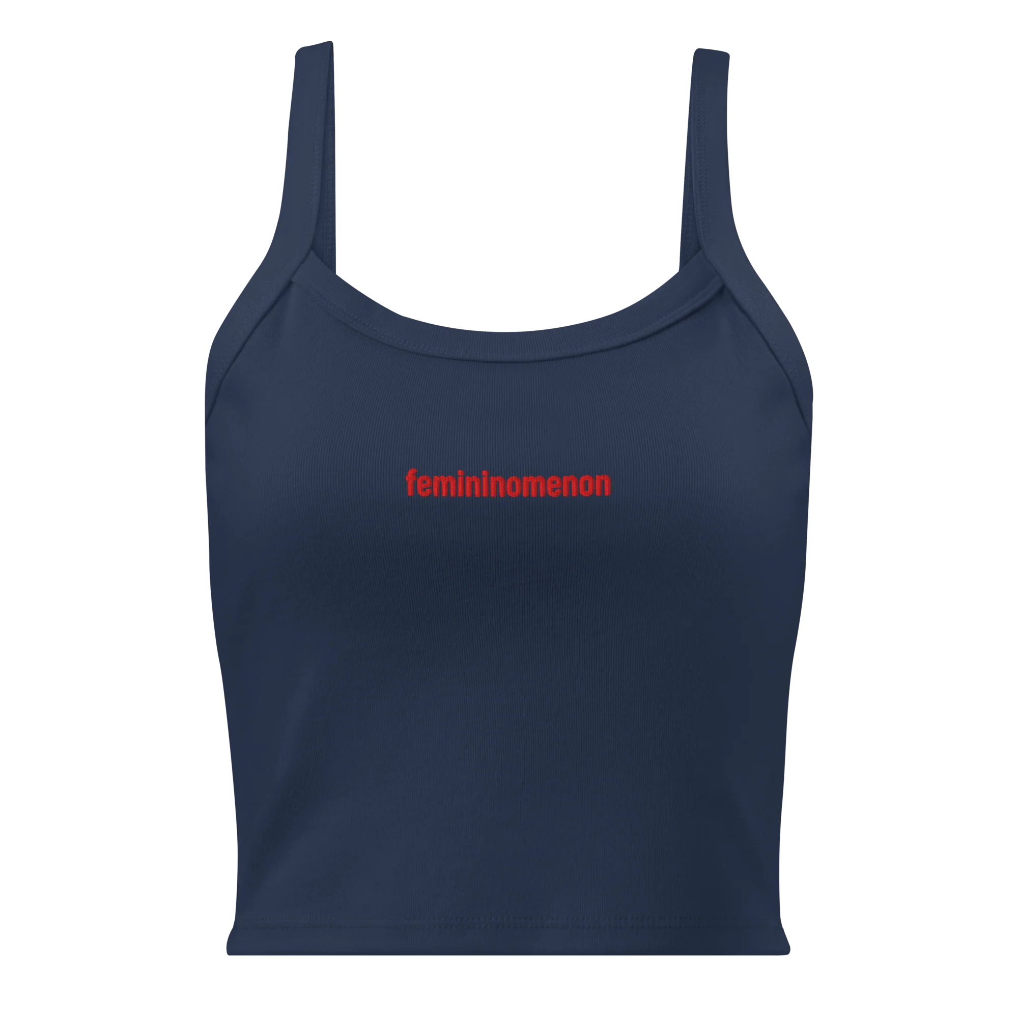 Femininomenon Rib Embroidered Tank Top - Image 4