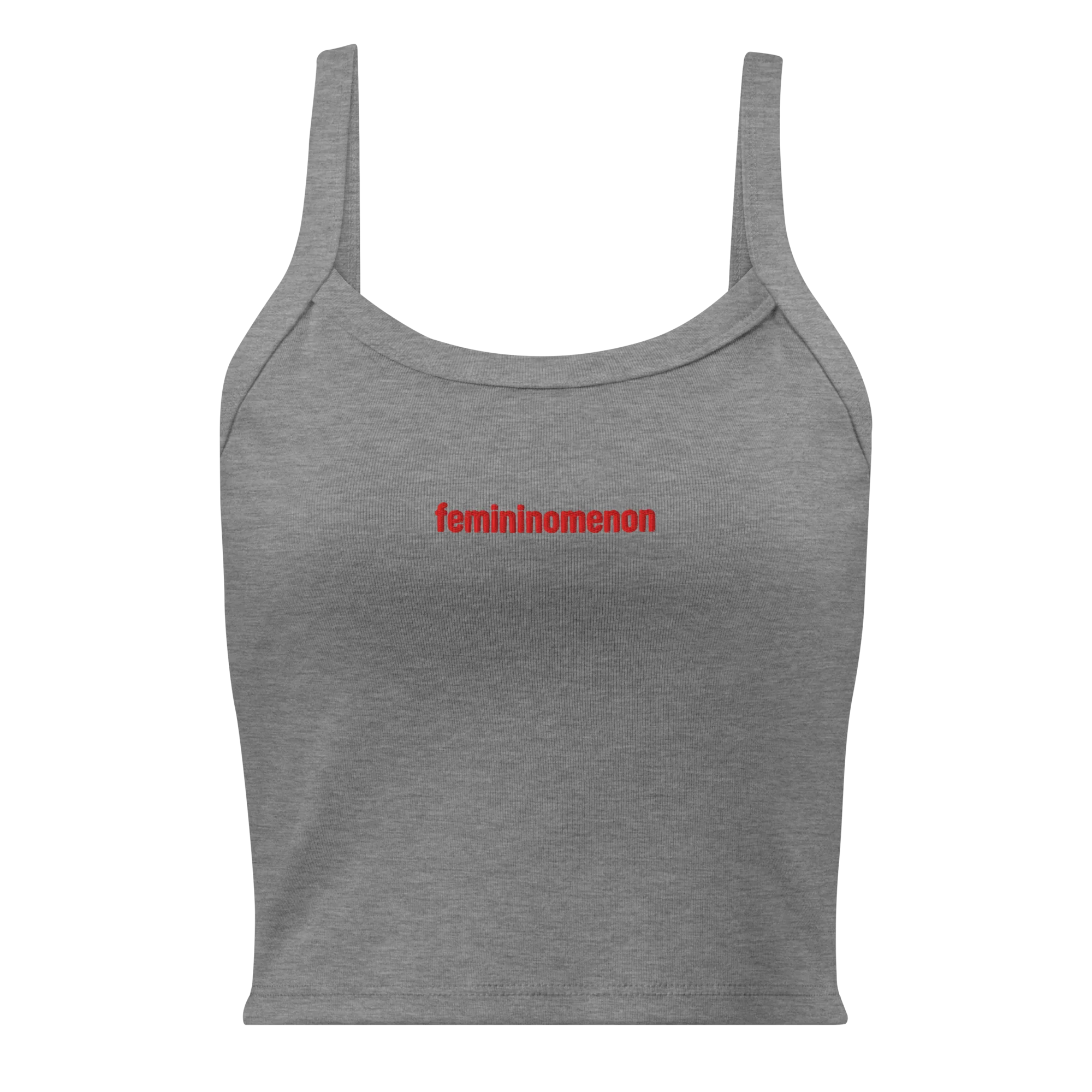 Femininomenon Rib Embroidered Tank Top - Image 8