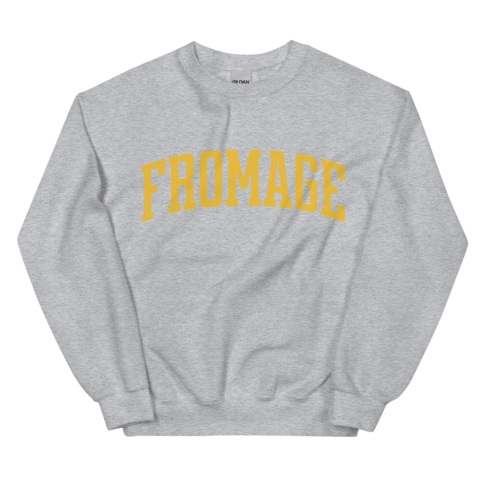 Fromage Cheese Varsity Sweatshirt - Image 4