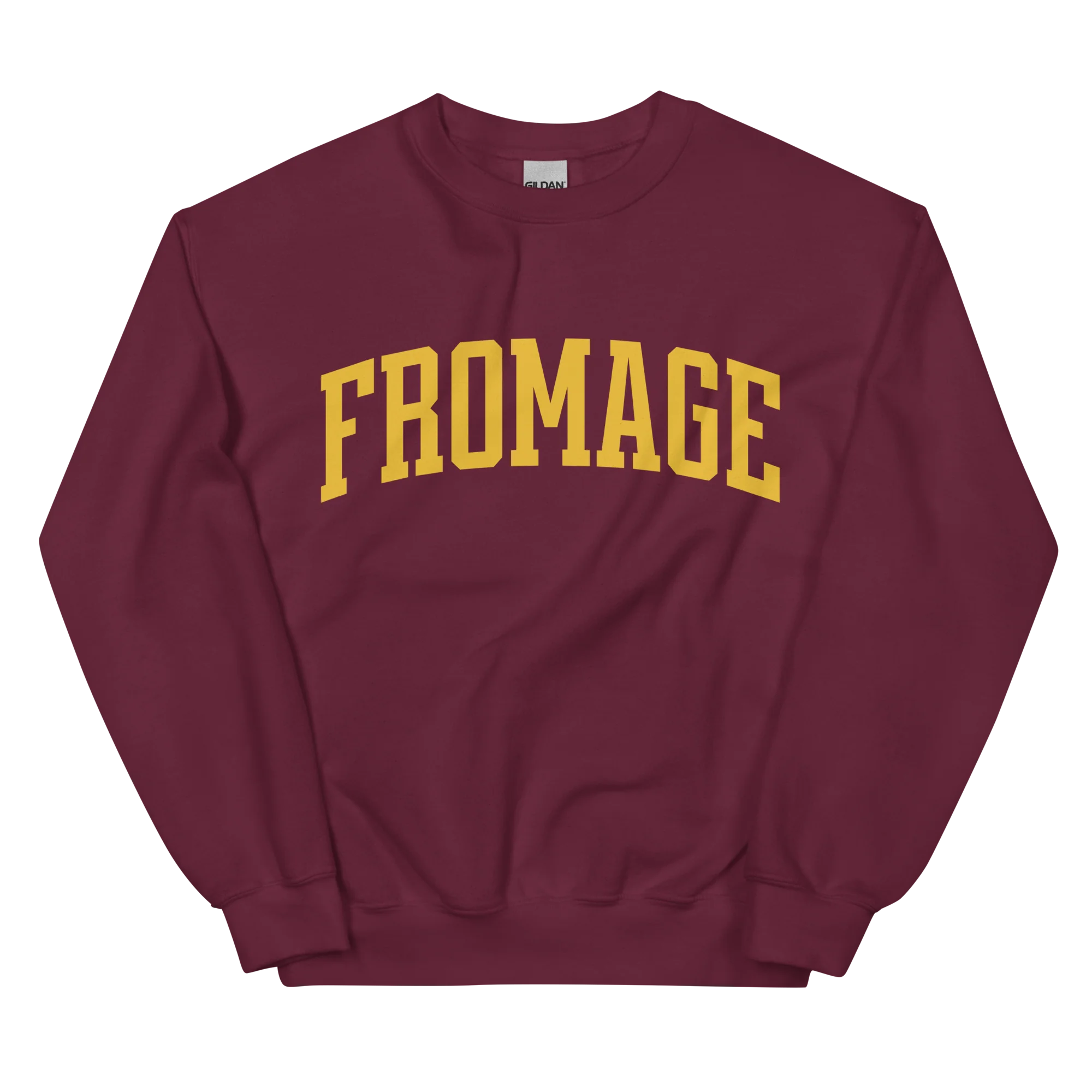 Fromage Cheese Varsity Sweatshirt - Image 5