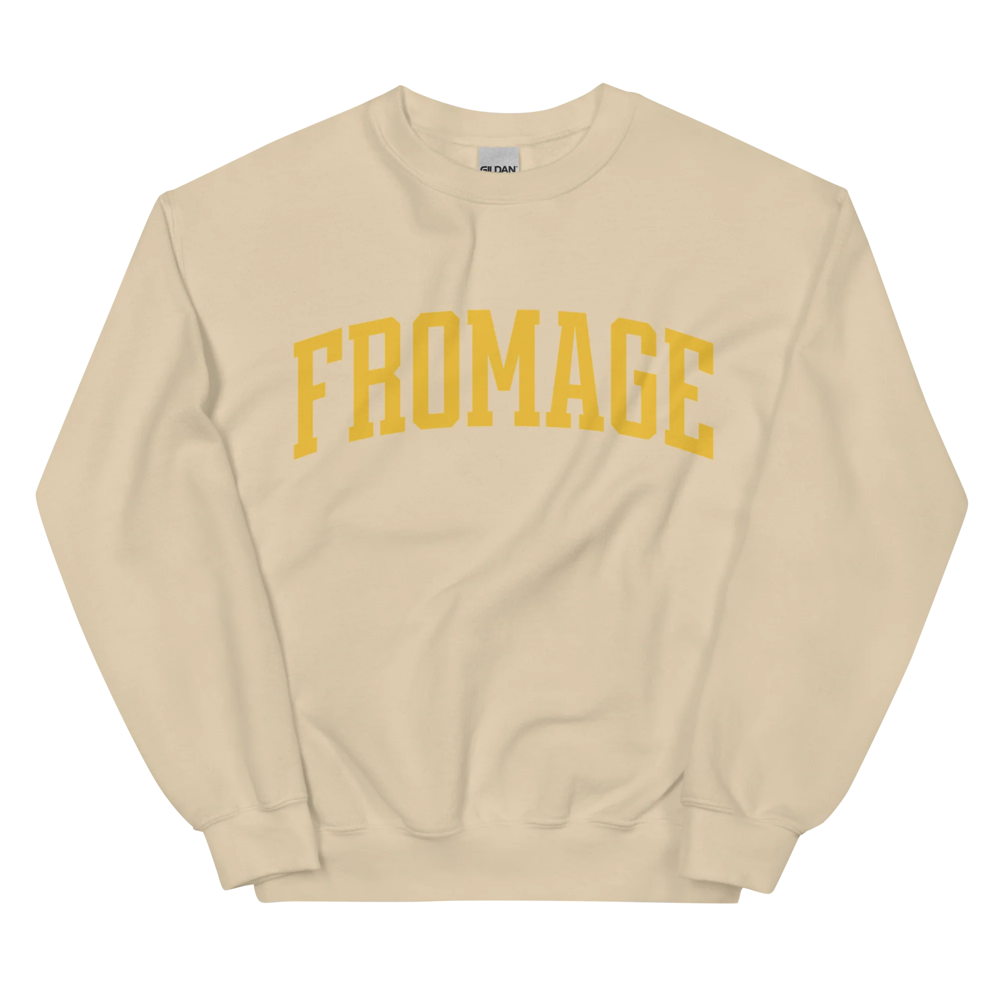 Fromage Cheese Varsity Sweatshirt - Image 6