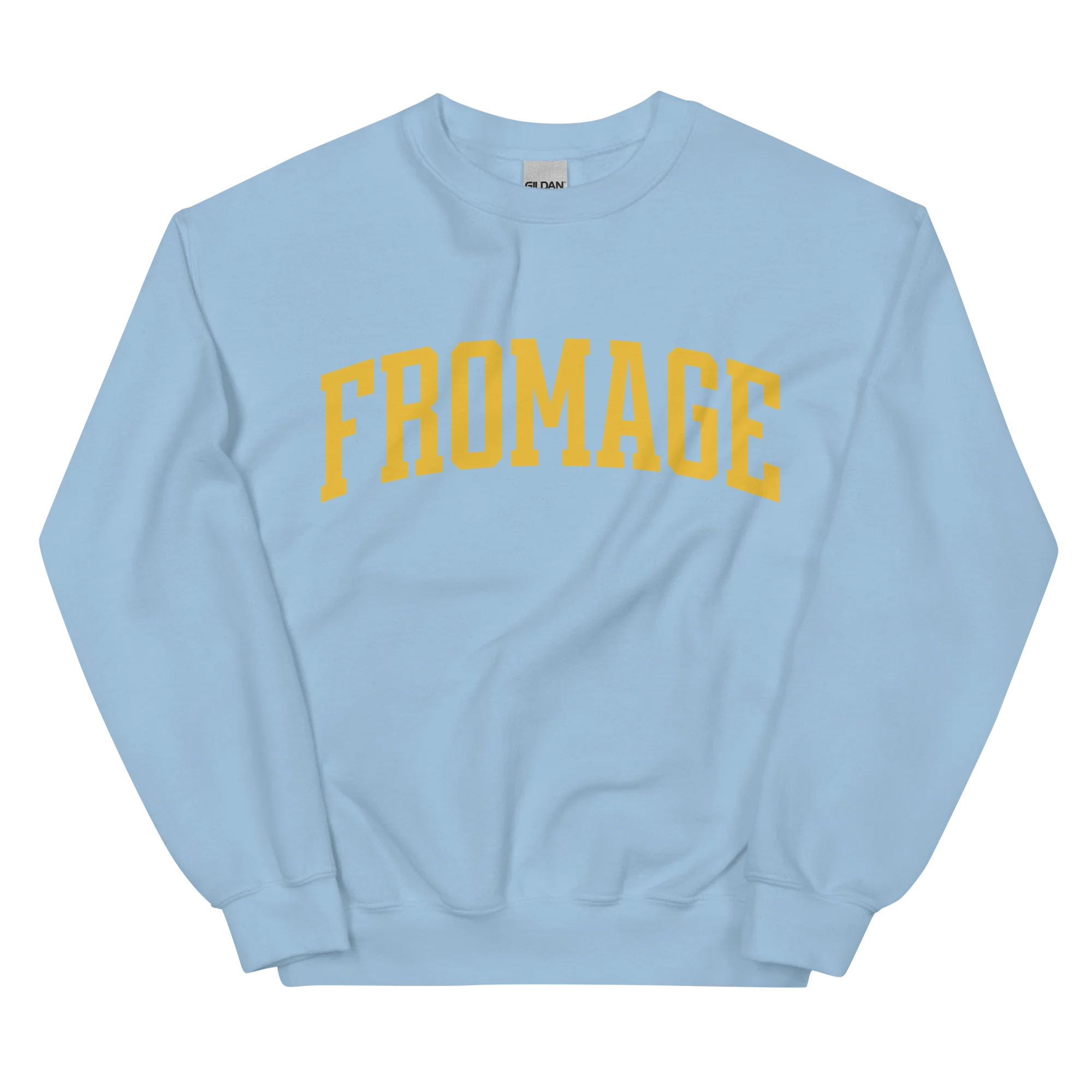Fromage Cheese Varsity Sweatshirt - Image 7