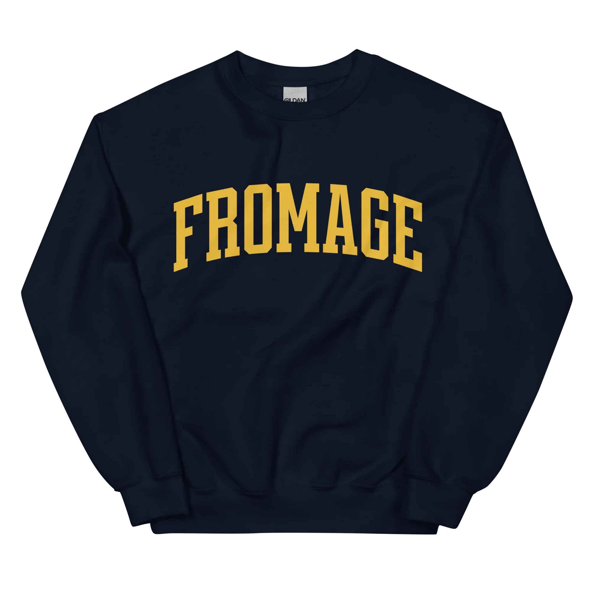Fromage Cheese Varsity Sweatshirt - Image 8
