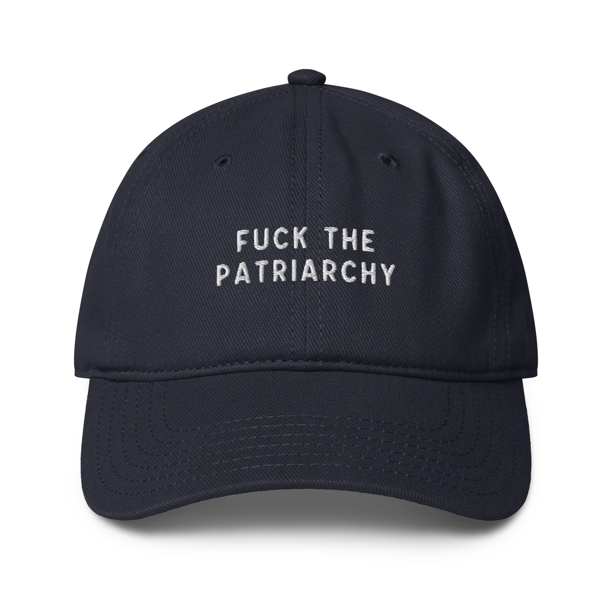 Fuck the Patriarchy Feminist Embroidered Baseball Cap - Image 4