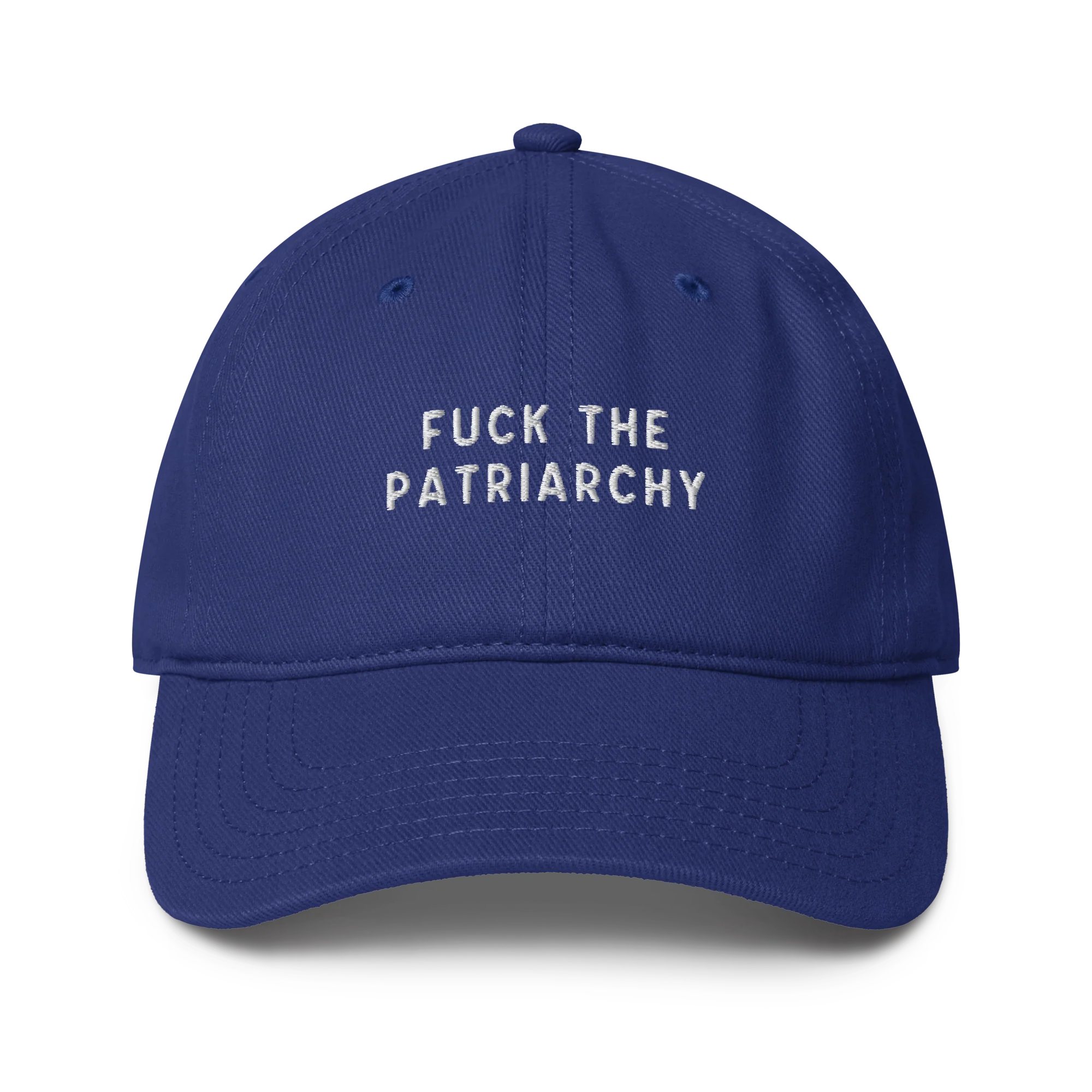 Fuck the Patriarchy Feminist Embroidered Baseball Cap - Image 6