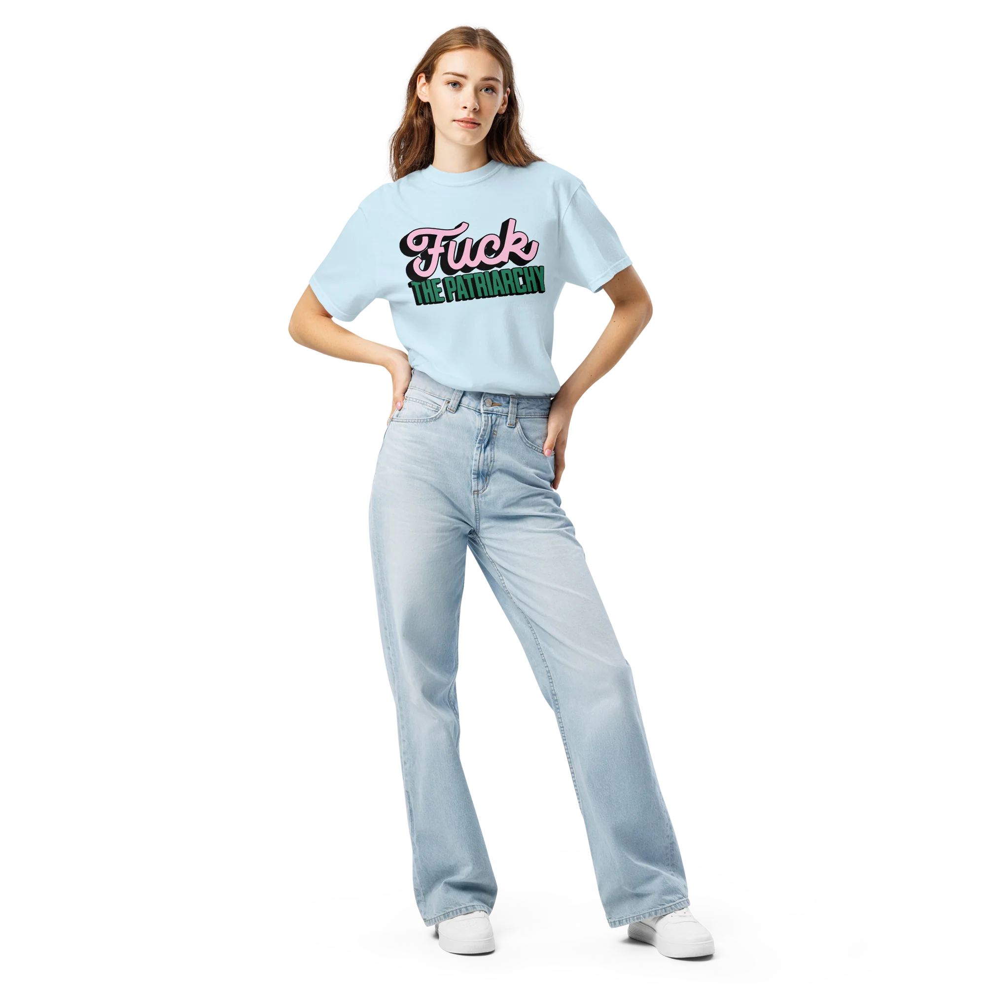 Fuck the Patriarchy Feminist Classic T-Shirt - Image 10