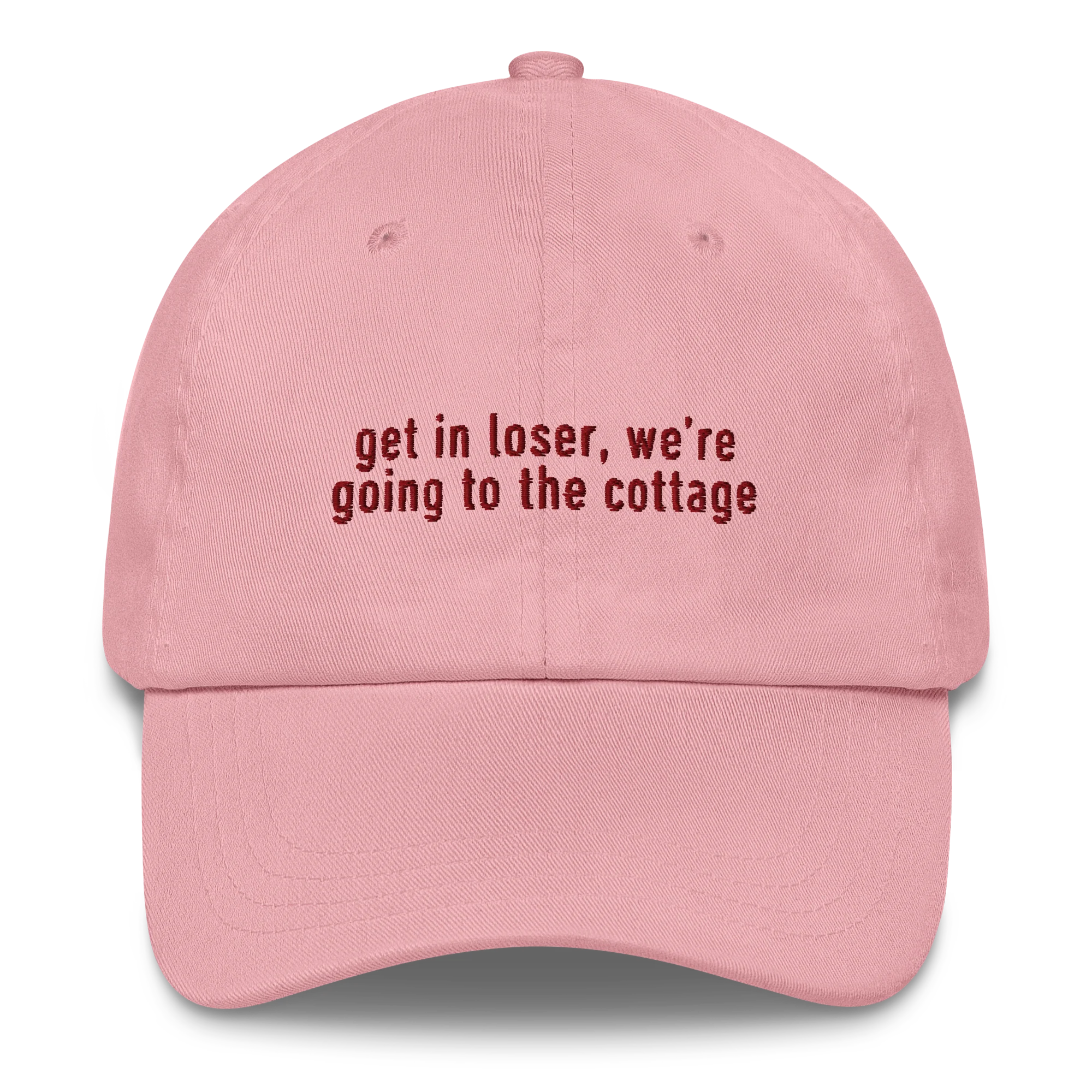 Get in Loser Going to the Cottage HR Embroidered Cap - Image 7