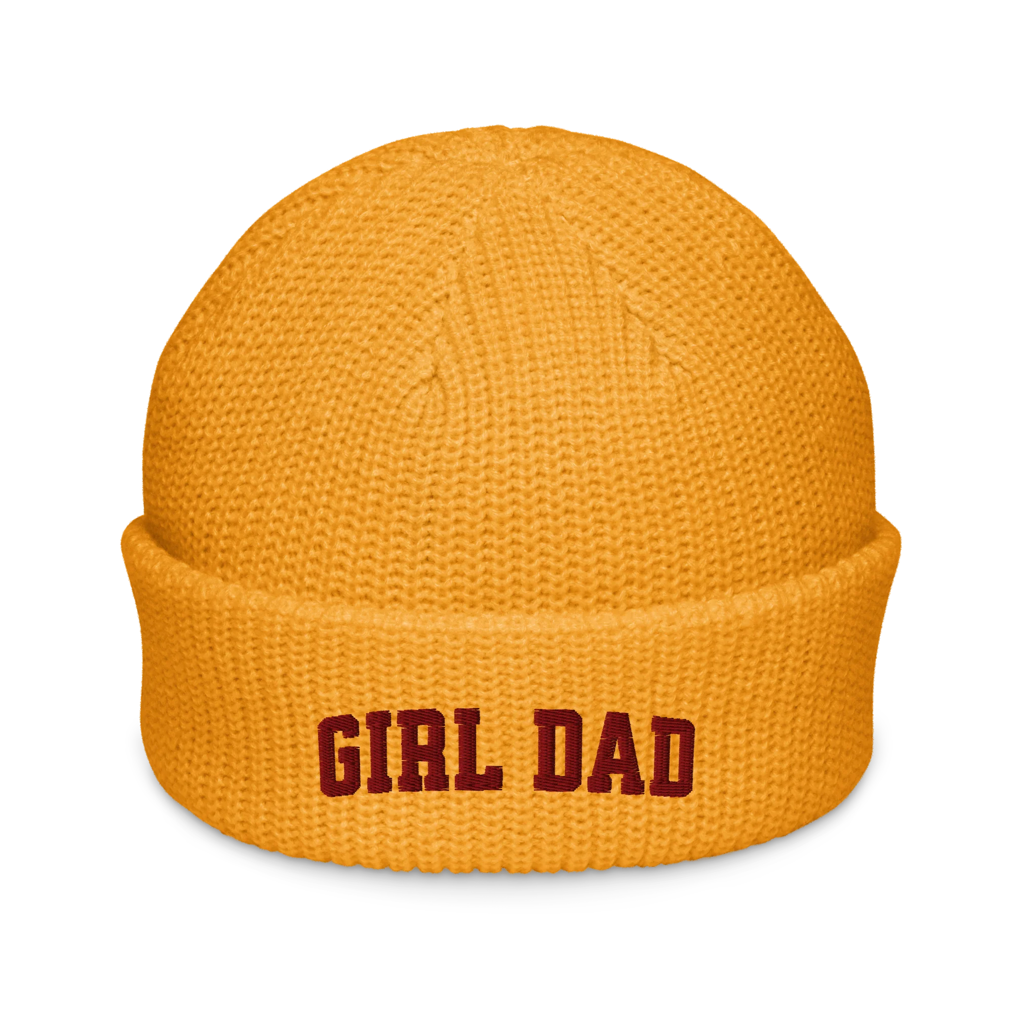 Girl Dad Embroidered Cable Beanie - Image 4