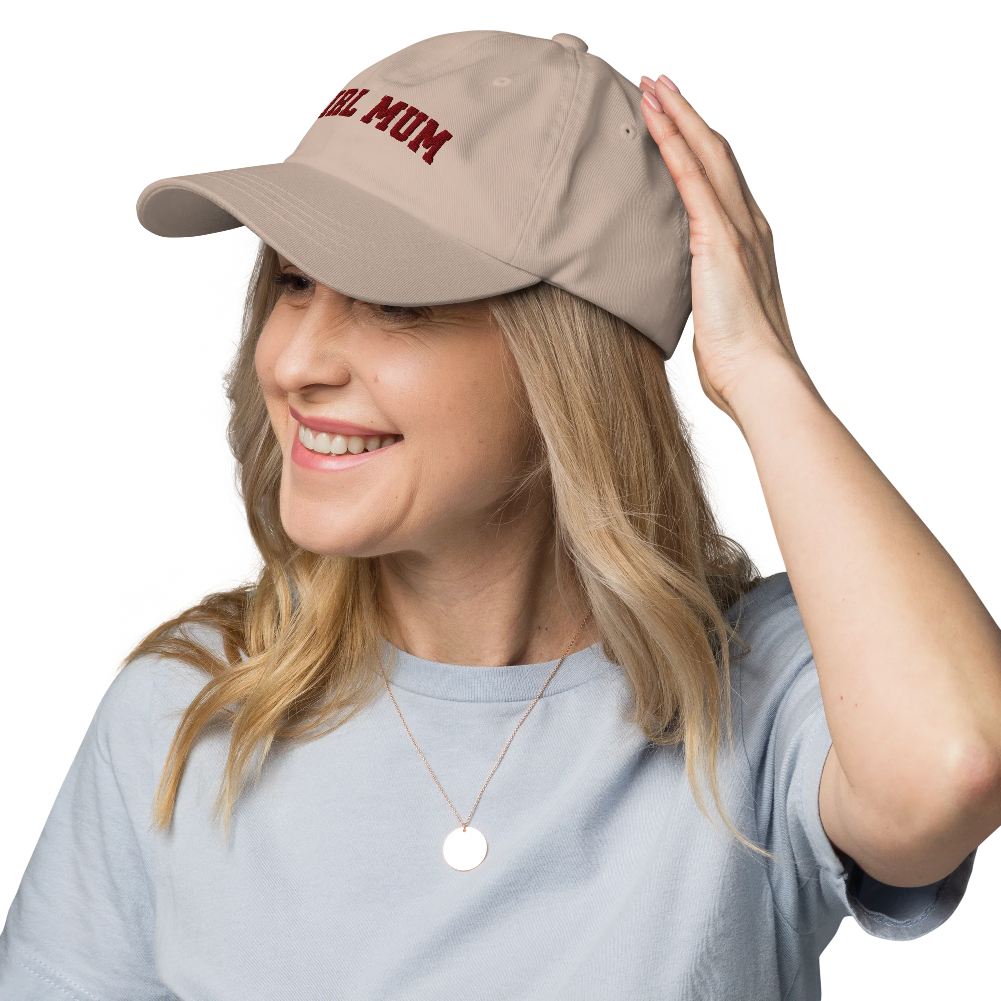 Girl Mum Embroidered Cap - Image 7