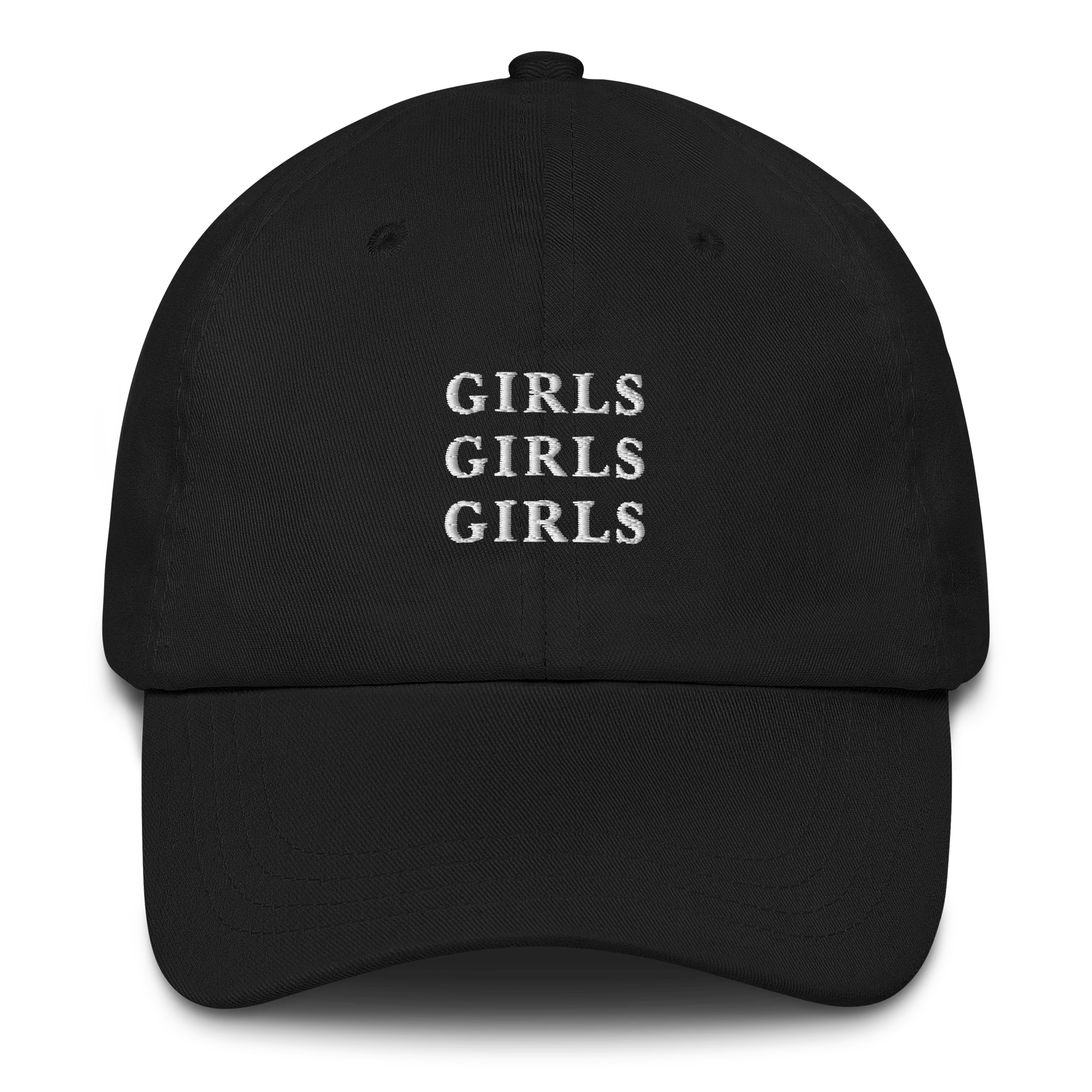 Girls Girls Girls Embroidered Cap - Image 3