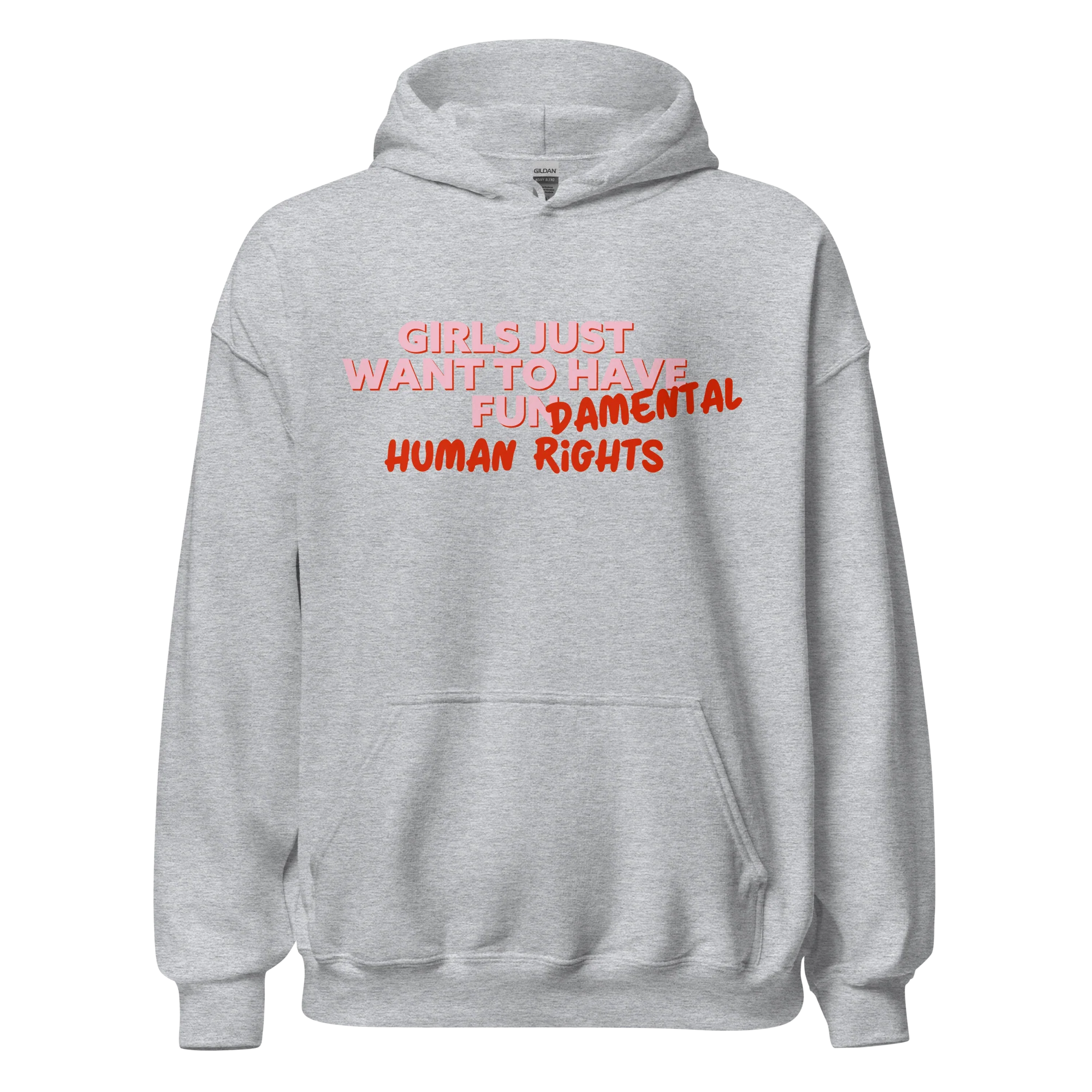 Girls Just Wanna Have Fundamental Human Rights Hoodie - Image 4