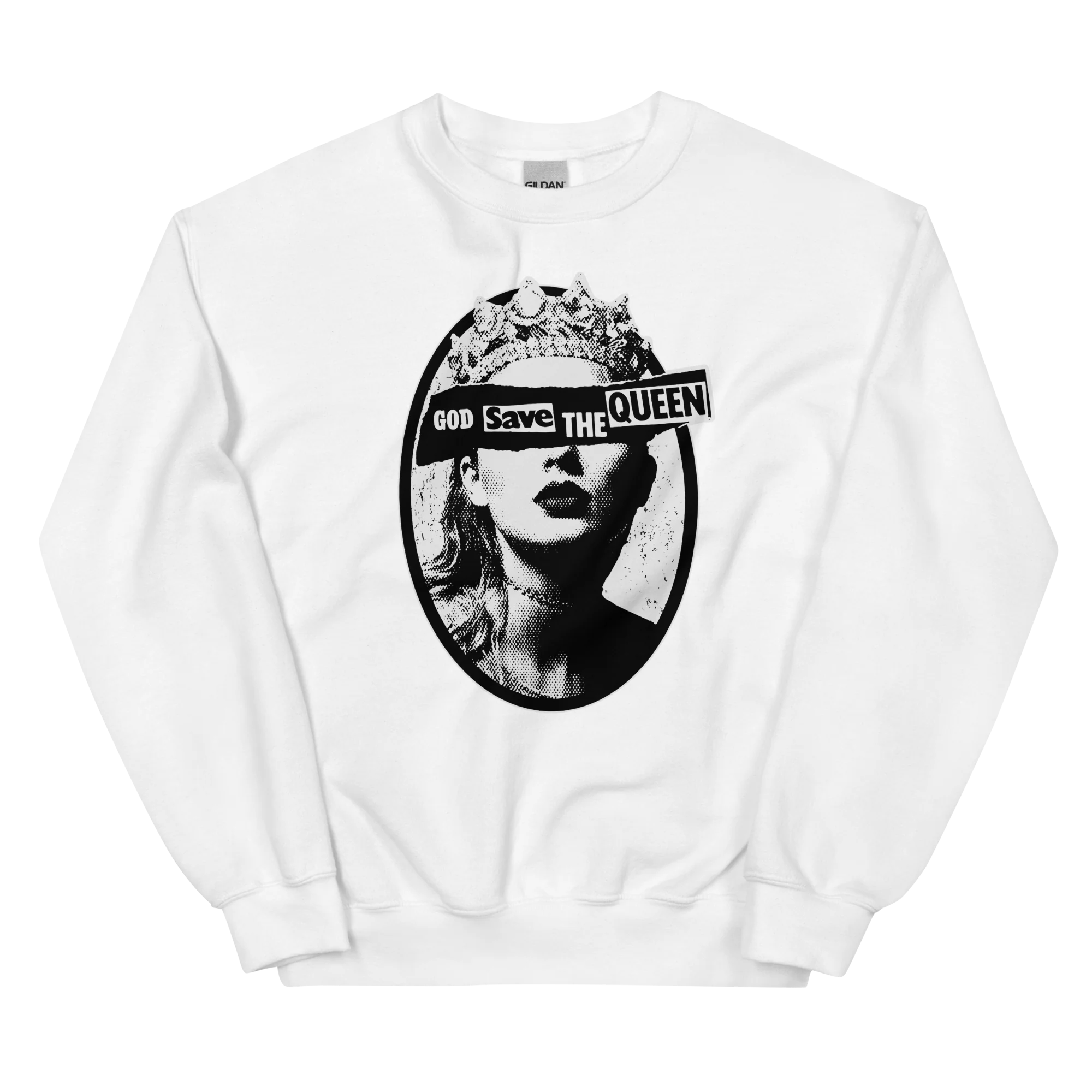 God Save The Queen Taylor Crewneck Sweatshirt - Image 3