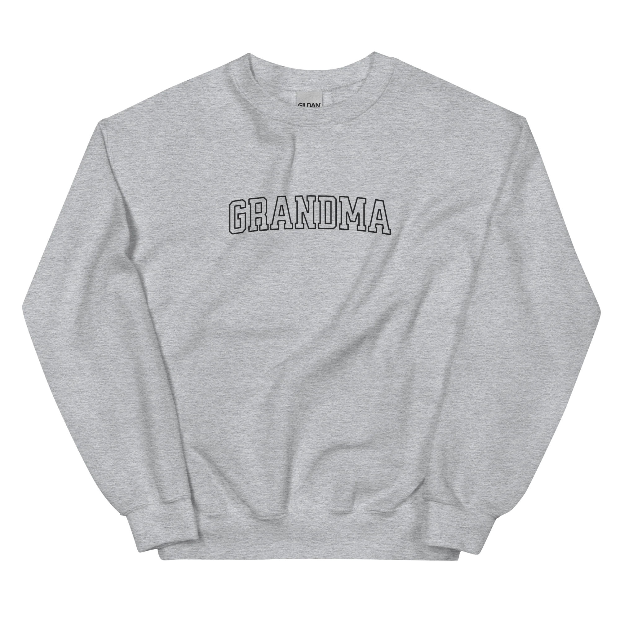 Grandma Grandmother Varsity Embroidered Sweatshirt - Image 4