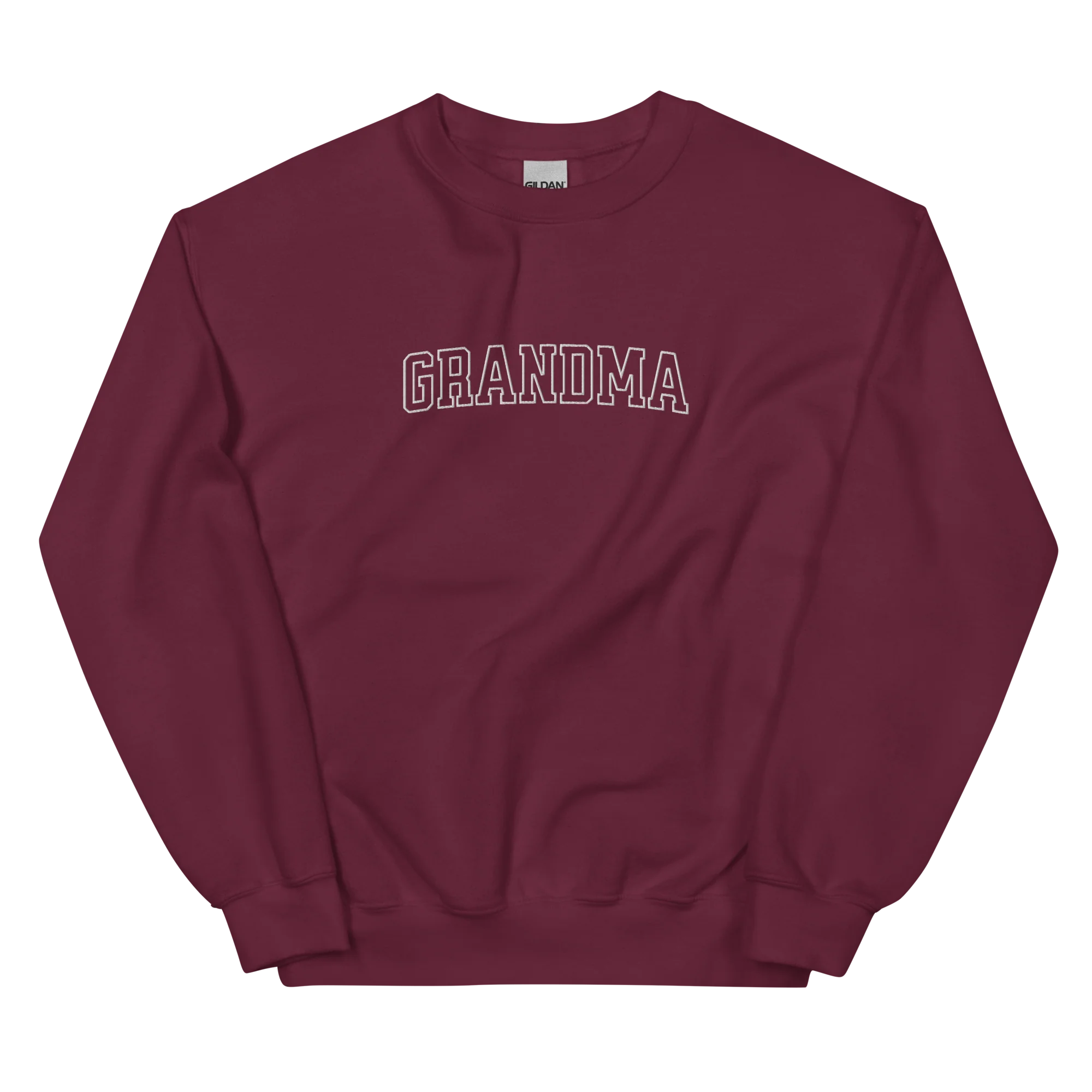 Grandma Grandmother Varsity Embroidered Sweatshirt - Image 8