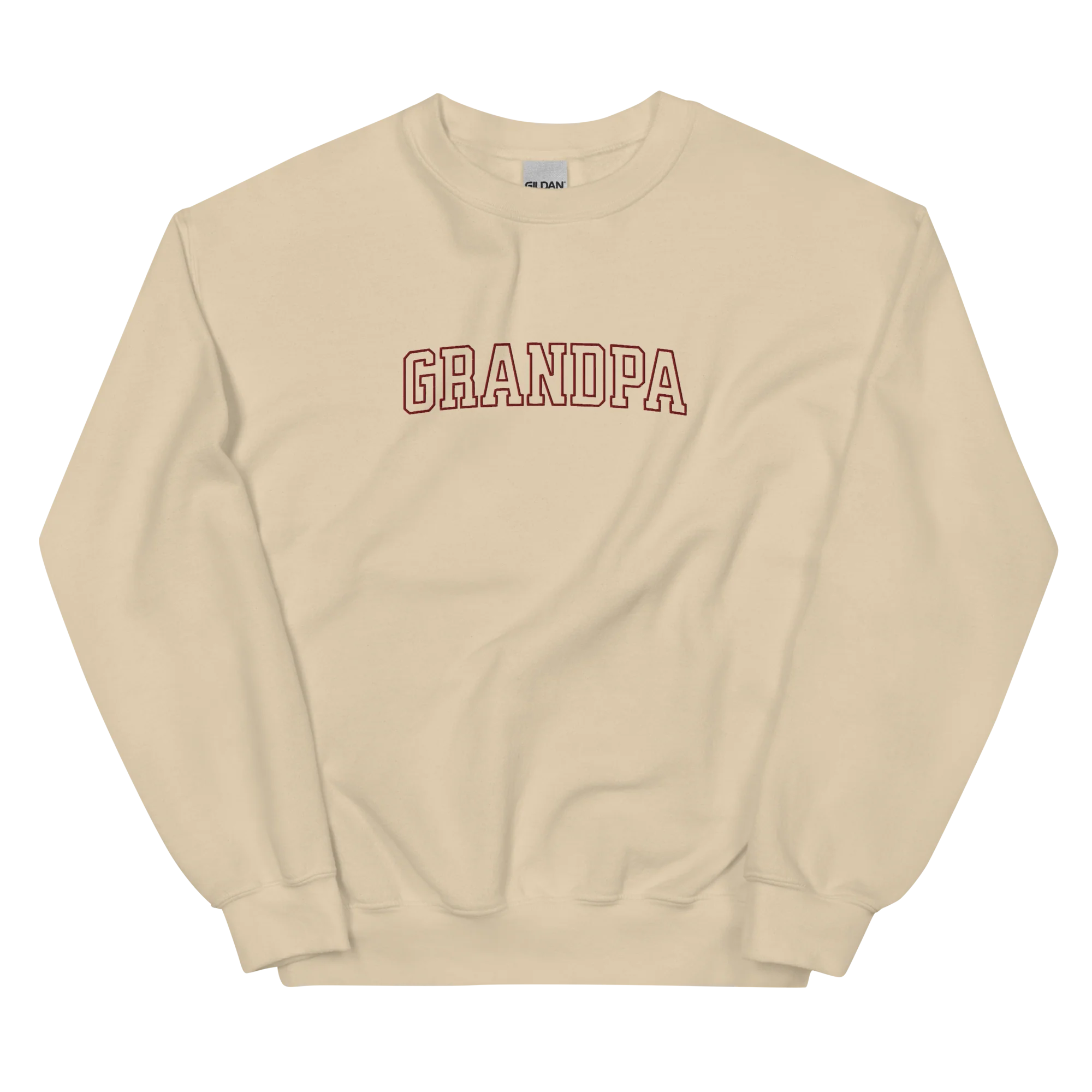 Grandpa Grandfather Varsity Embroidered Sweatshirt - Image 11