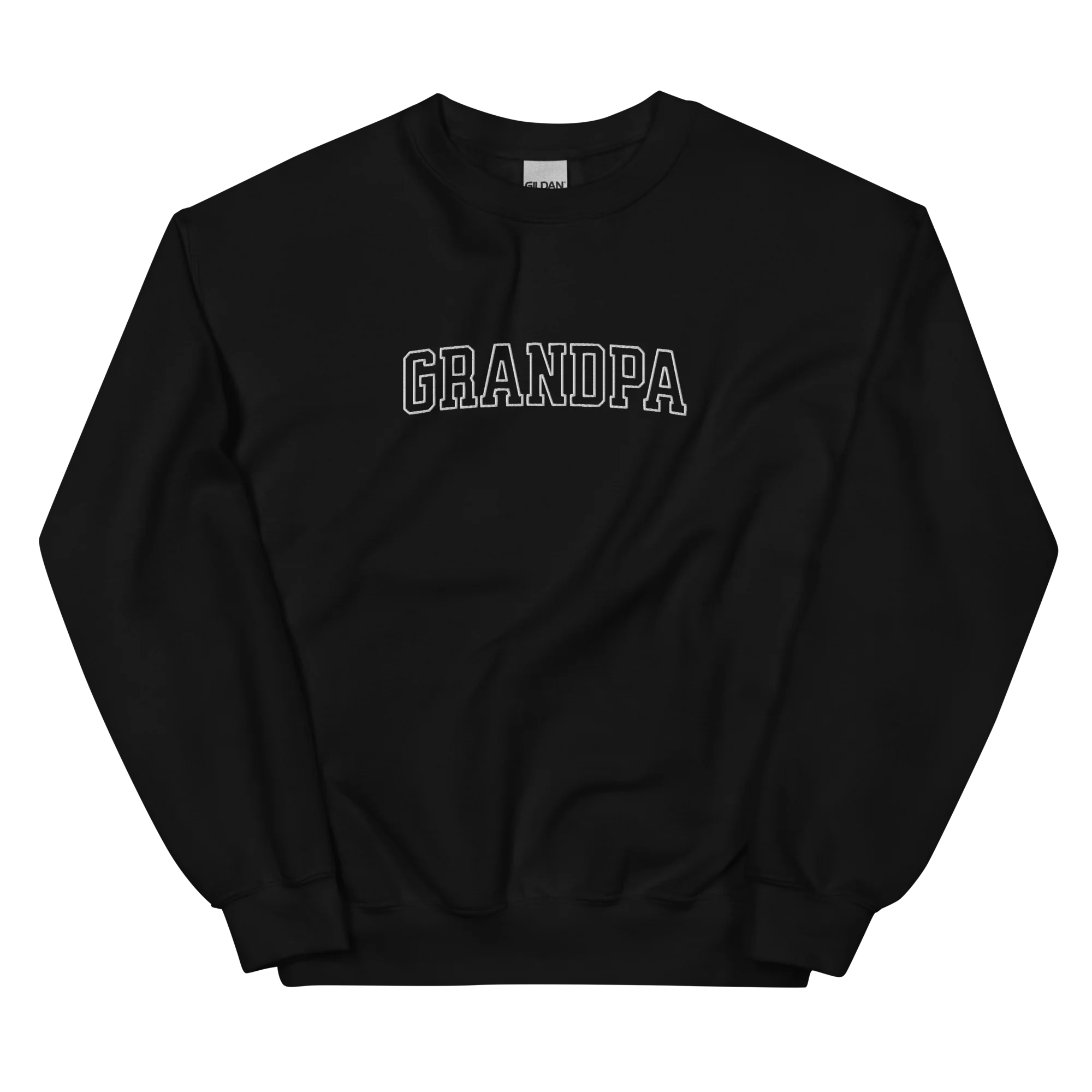 Grandpa Grandfather Varsity Embroidered Sweatshirt - Image 3