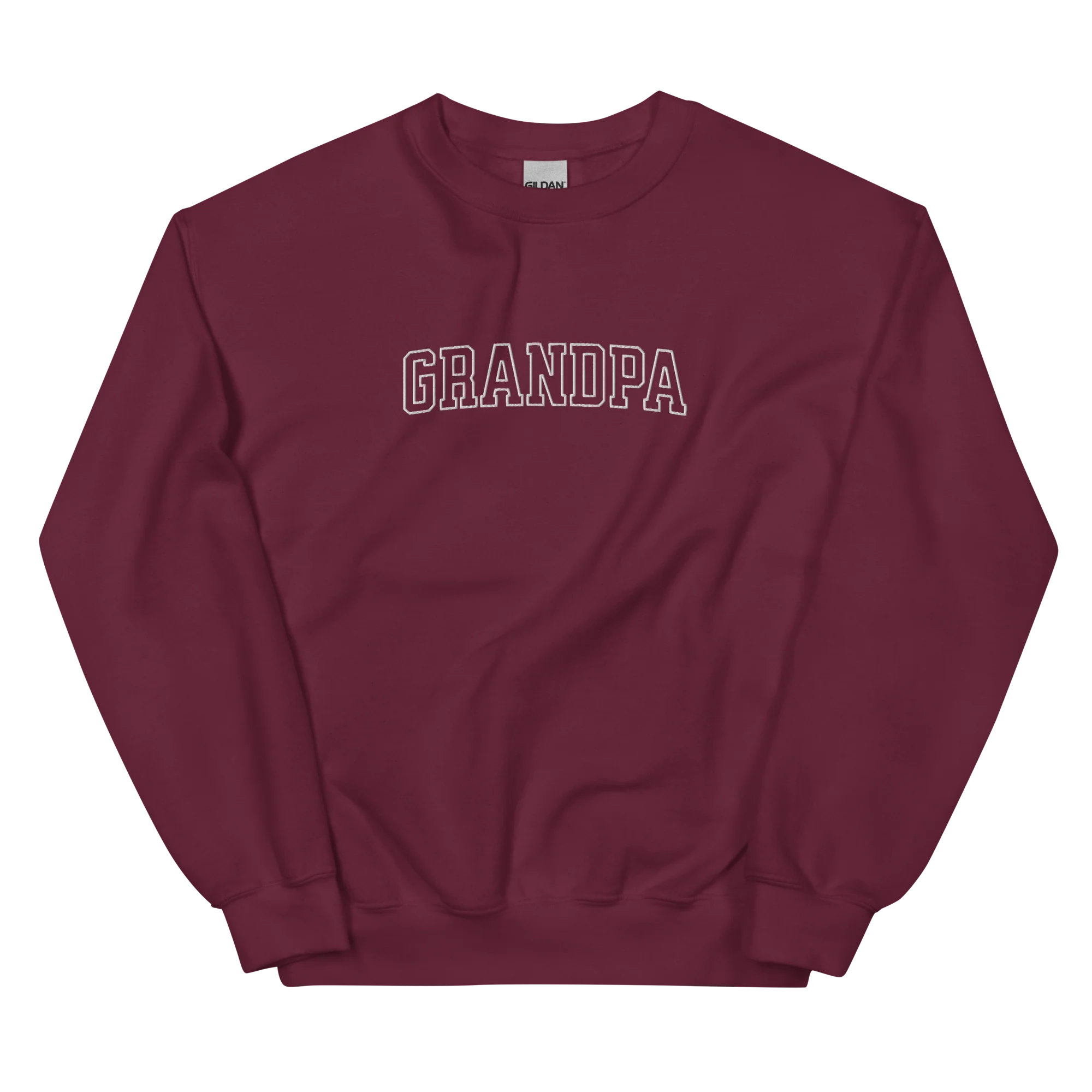 Grandpa Grandfather Varsity Embroidered Sweatshirt - Image 5