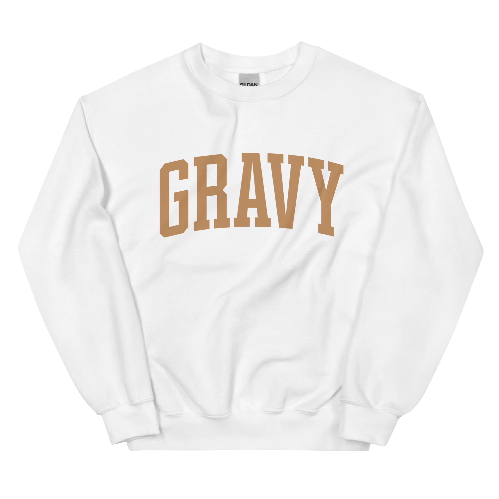 Gravy Christmas Food Varsity Sweatshirt - Image 3