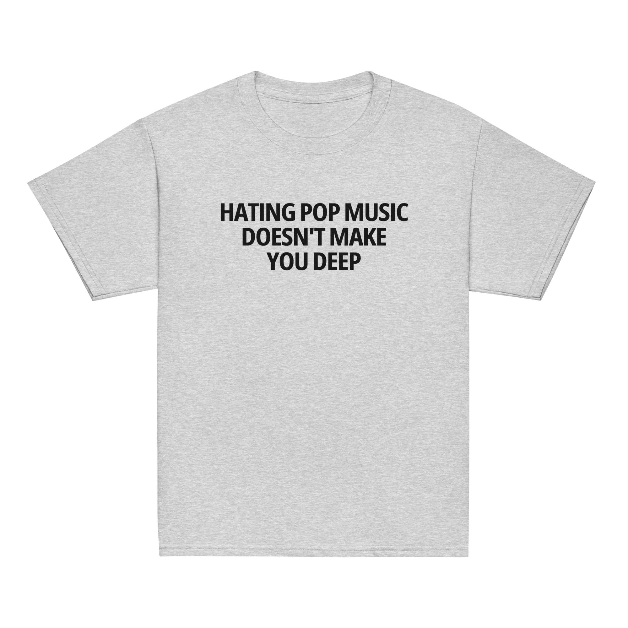 Hating Pop Music Doesn't Make You Deep Baby Tee - Image 5
