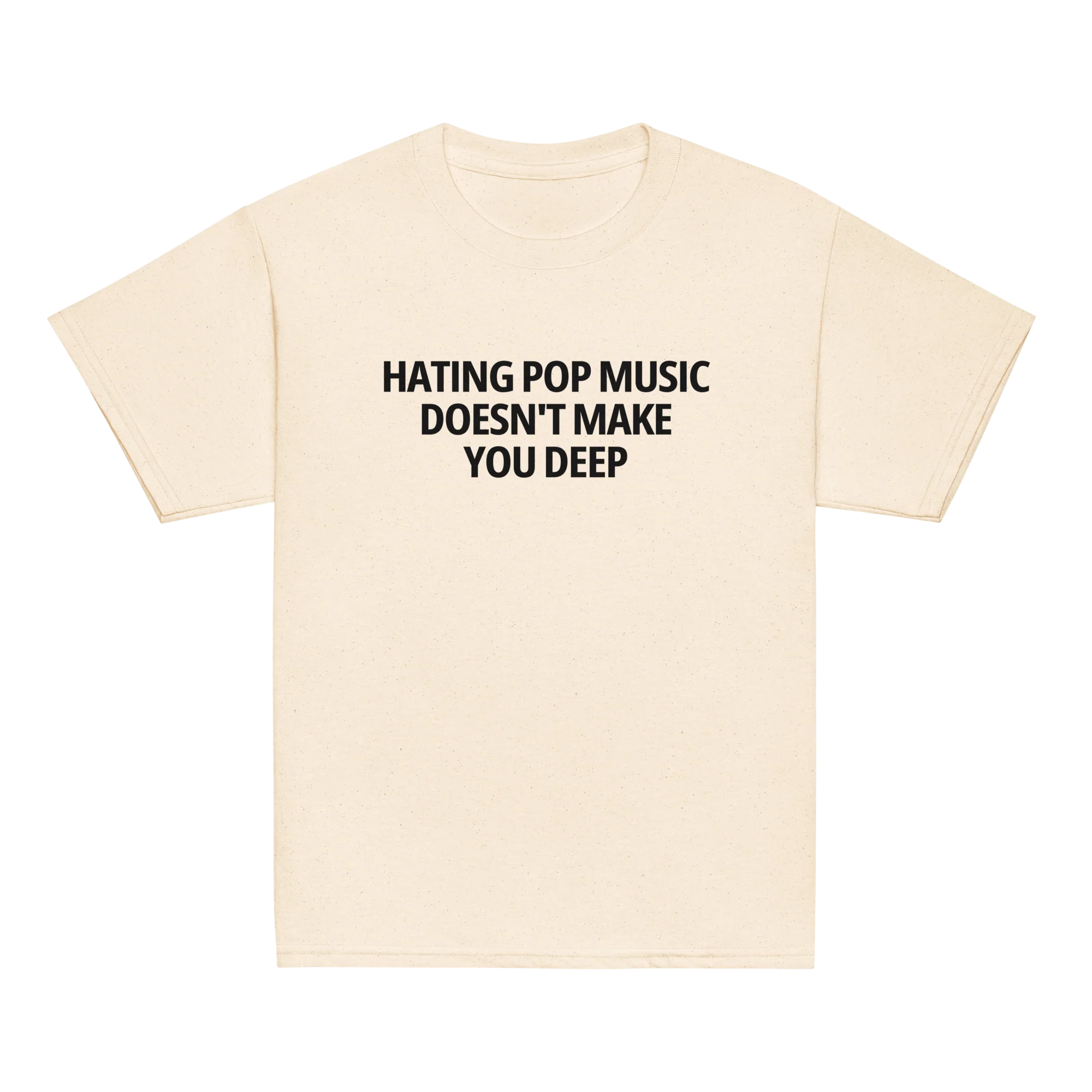 Hating Pop Music Doesn't Make You Deep Baby Tee - Image 6