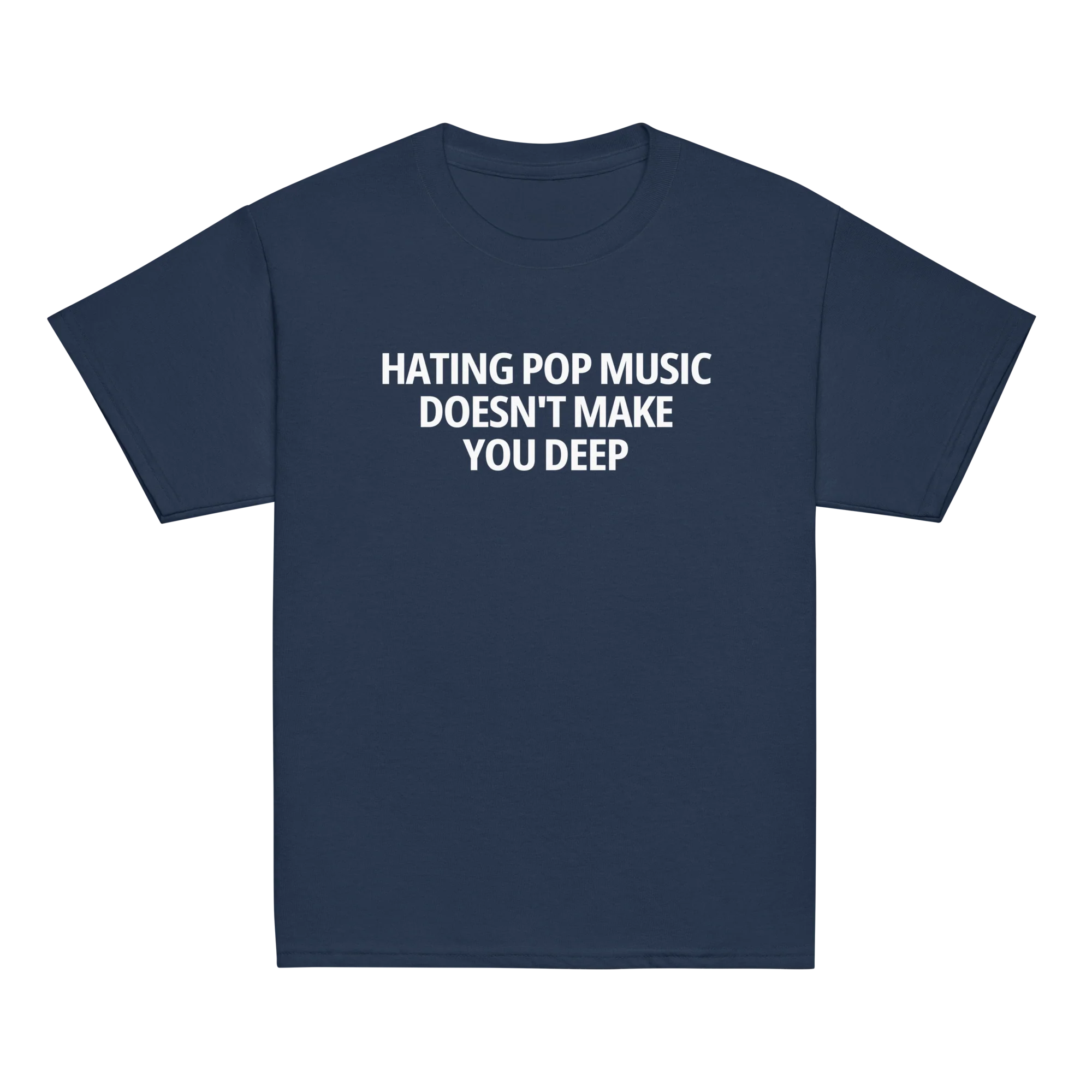 Hating Pop Music Doesn't Make You Deep Baby Tee - Image 9