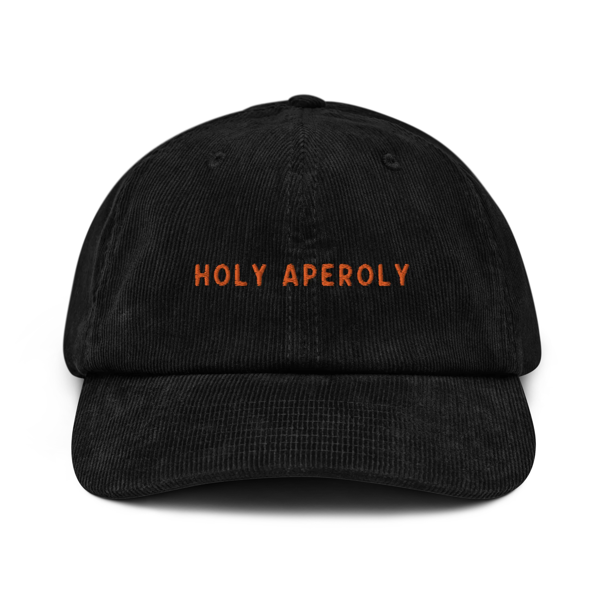 Holy Aperoly Aperol Spritz Embroidered Corduroy Hat - Image 8