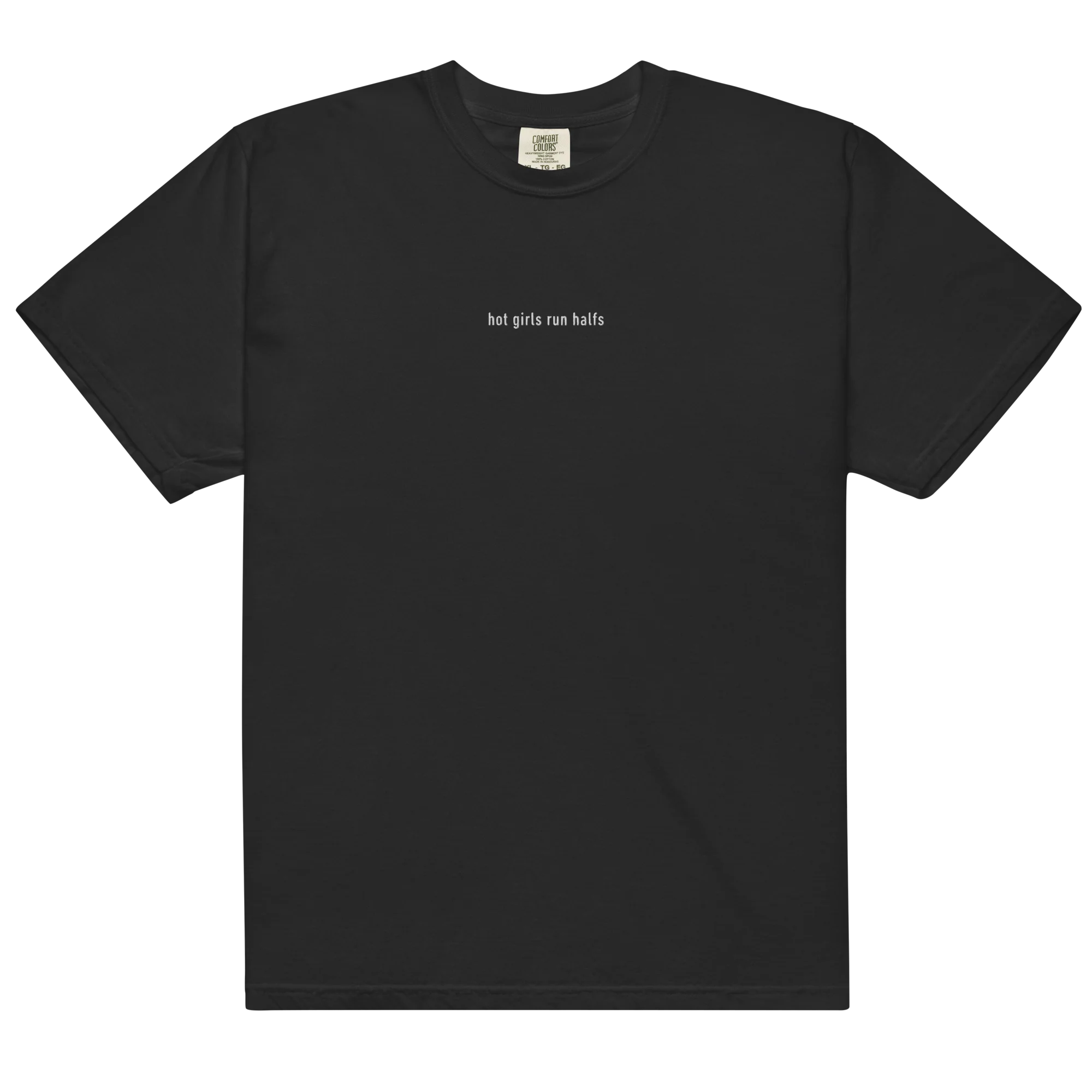 Hot Girls Run Halfs Running Embroidered Classic T-Shirt - Image 5