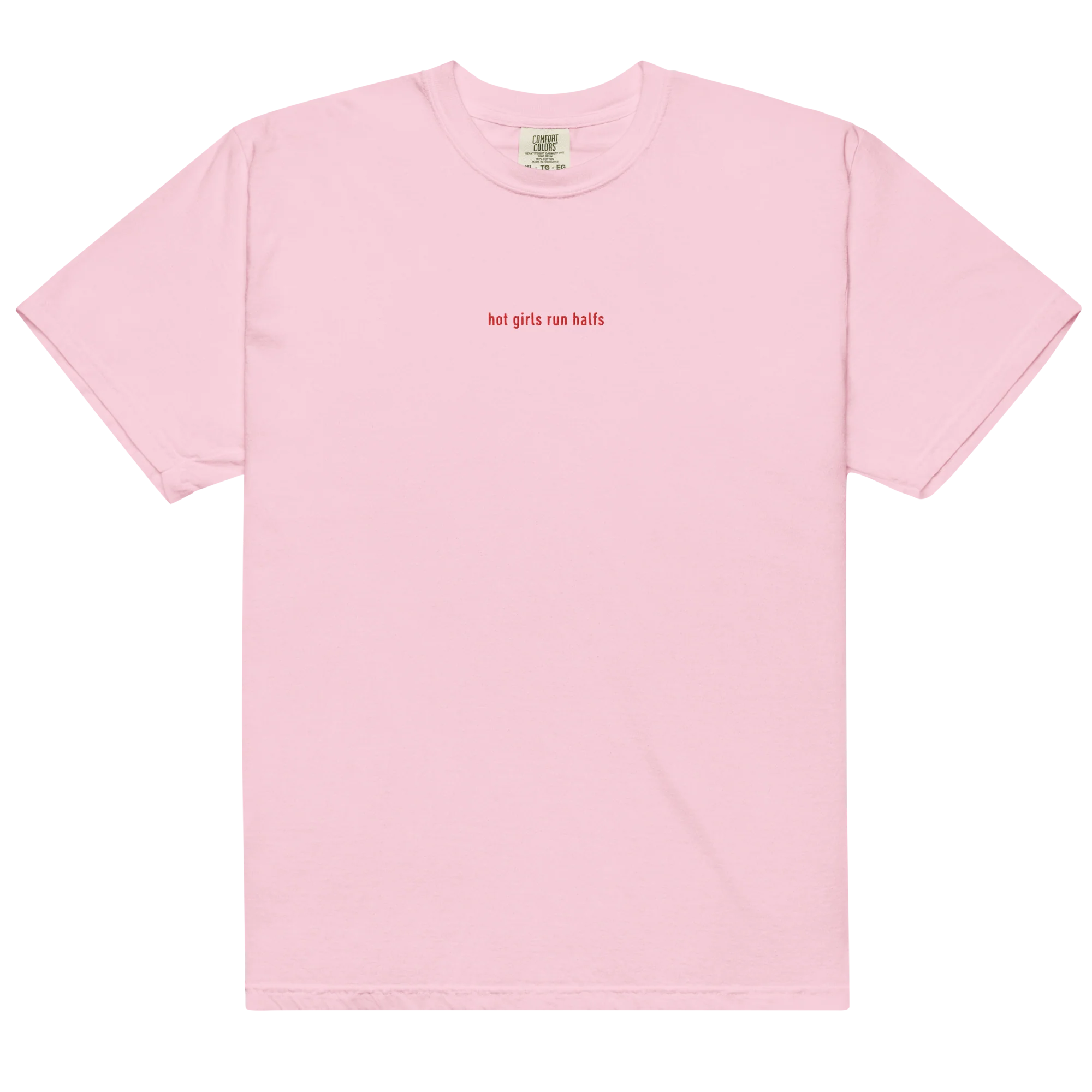 Hot Girls Run Halfs Running Embroidered Classic T-Shirt - Image 7