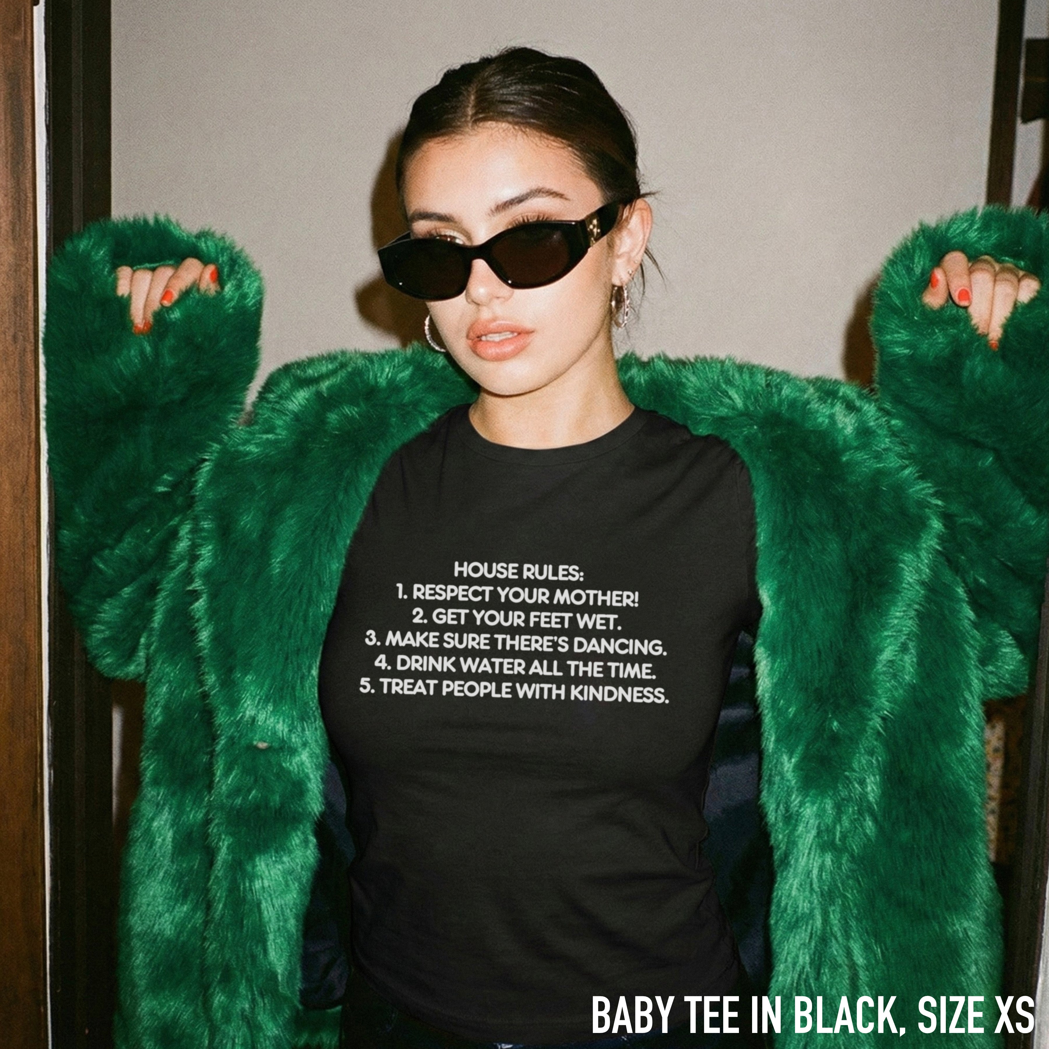 House Rules KATTDO Baby Tee - Image 2